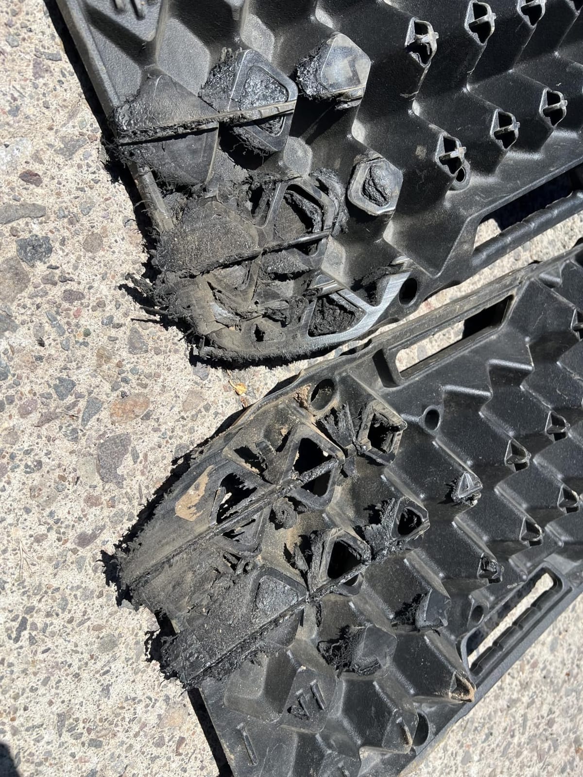 BUNKER INDUST Off-Road Traction Boards, Pair Recovery Tracks Traction Mat for Jeep Mud, Sand, Snow Traction Pads-Black Emergency Tire Traction Device (Gen 10th) customer photo 1