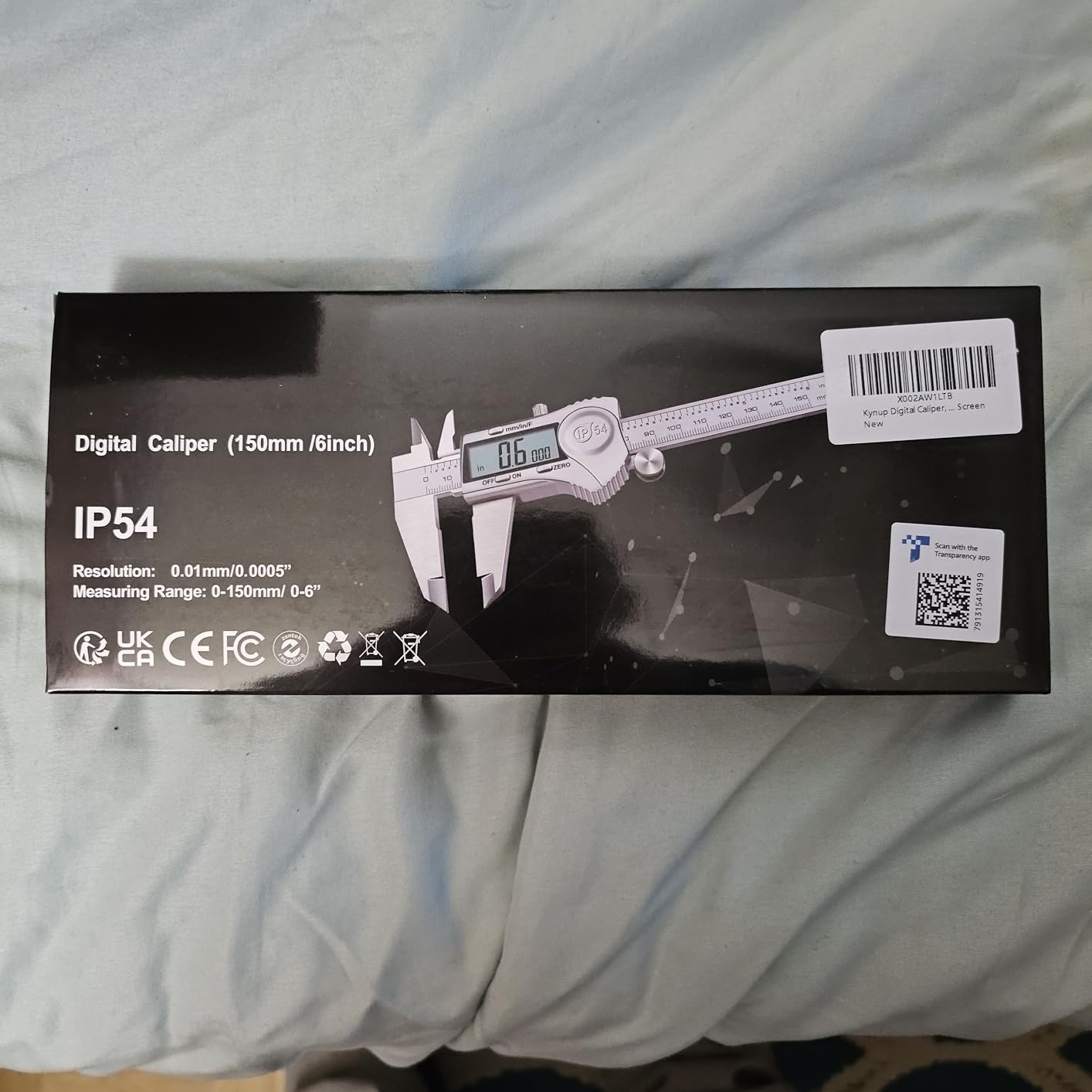 Kynup Digital Caliper Measuring Tool, 12 Inch Stainless Steel Micrometer customer photo 2