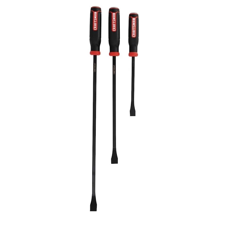 CRAFTSMAN Utility Pry Bar Set, 3 Piece, Includes 12”, 18” & 24” (CMMT98347) customer photo 1