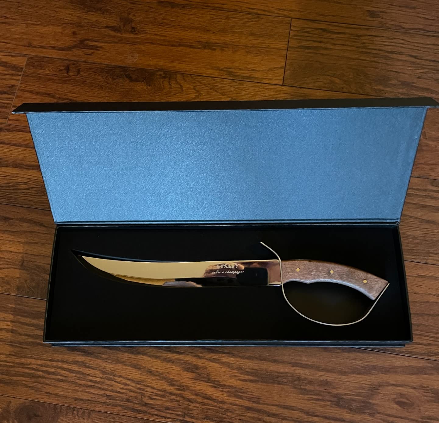 Resafy Champagne Saber With Gift Box - Champagne Knife Sword Opener customer photo 1