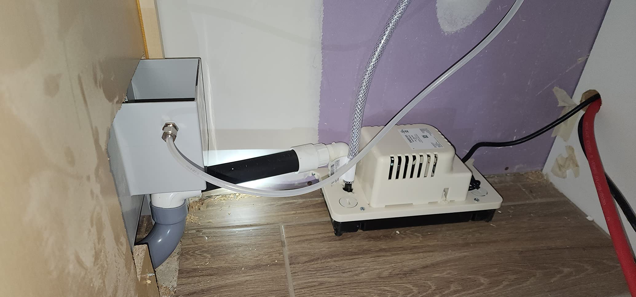 Little Giant VCCA-20ULS 115V, 80 GPH Low Profile Condensate Pump customer photo 1