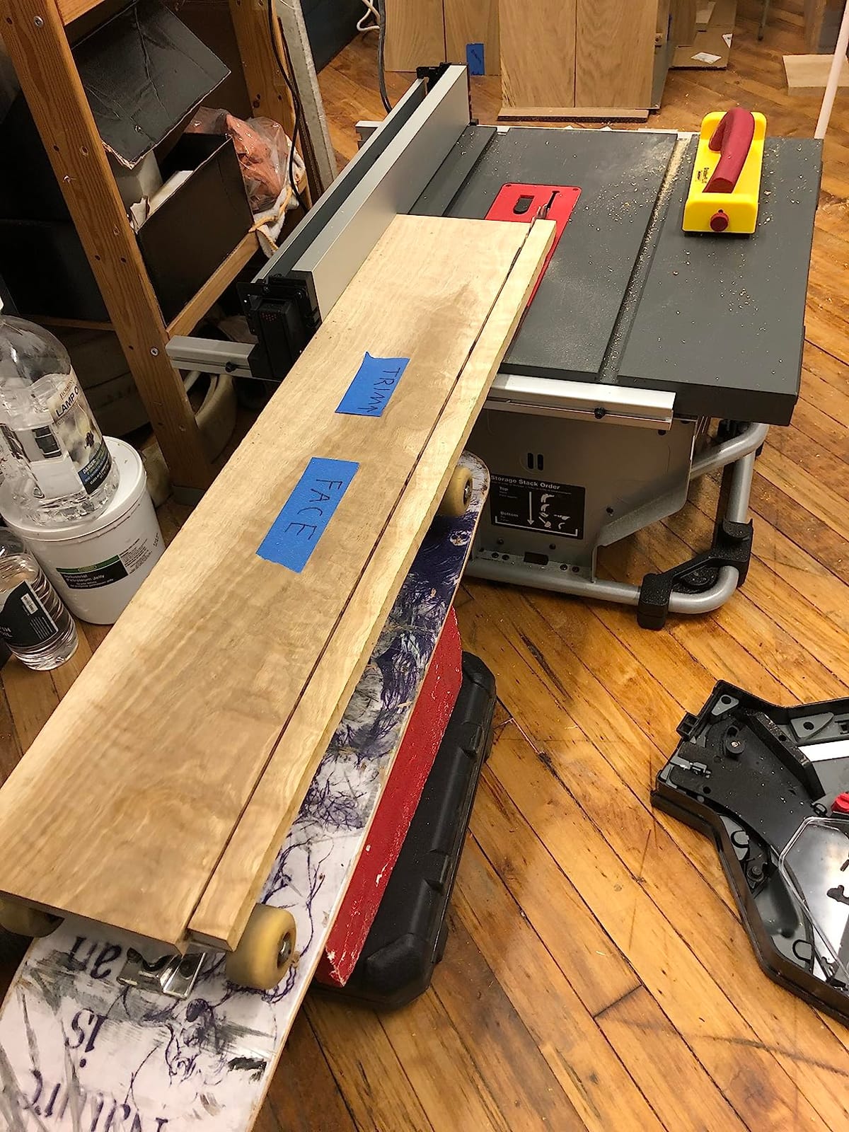 Milescraft 3405 GrabberPLUS - Pushblock for Table Saws, Router Tables, Band Saws & Jointers, Yellow customer photo 2