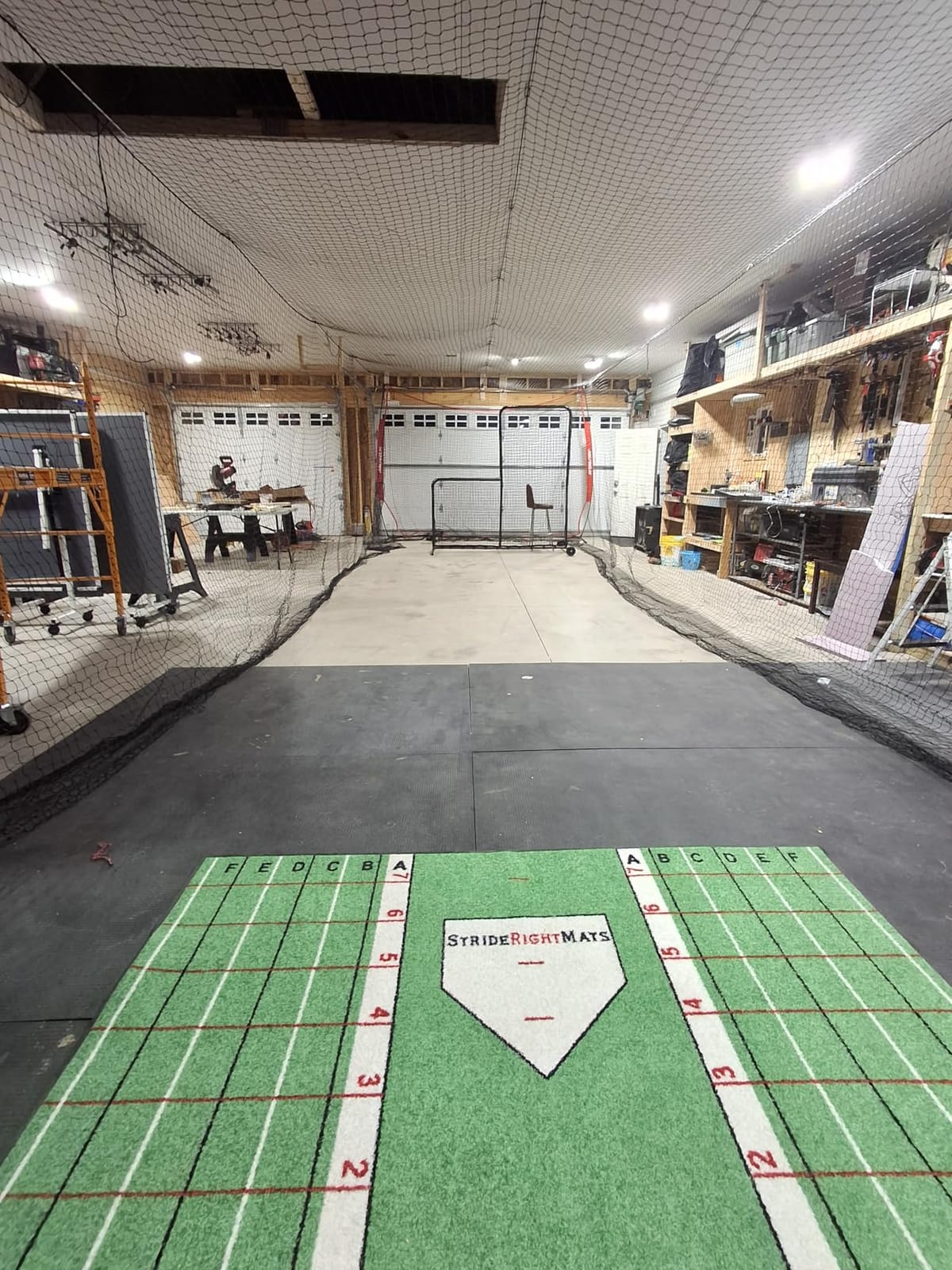 ORIENGEAR Baseball Batting Cage Nets, ONLY NET, 70'L/55'L/35'L/20'L Baseball and Softball Cage Netting, 1.88