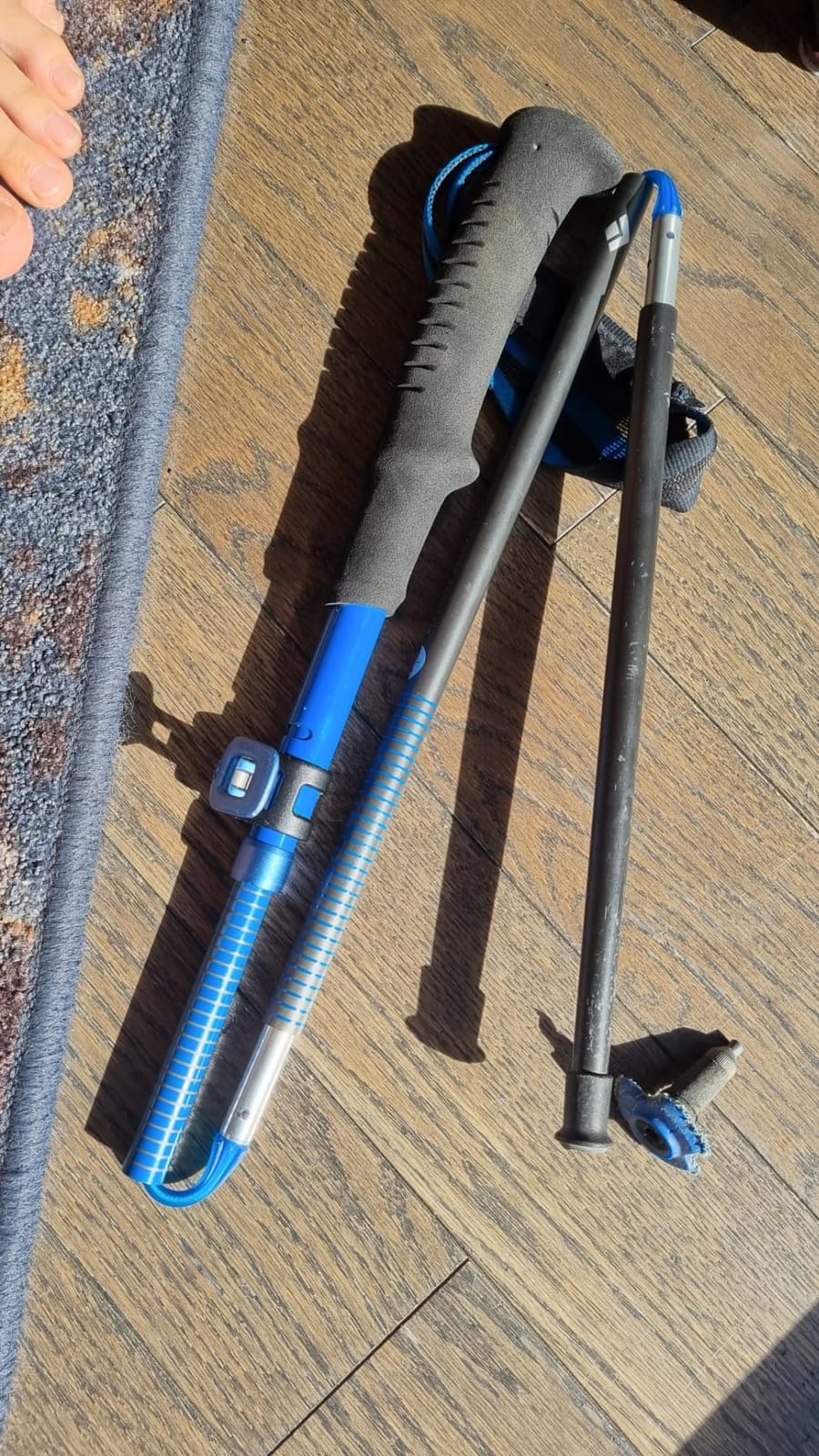 BLACK DIAMOND Distance Z Trekking Poles (Pair), Foldable Z-Pole, Hiking customer photo 1