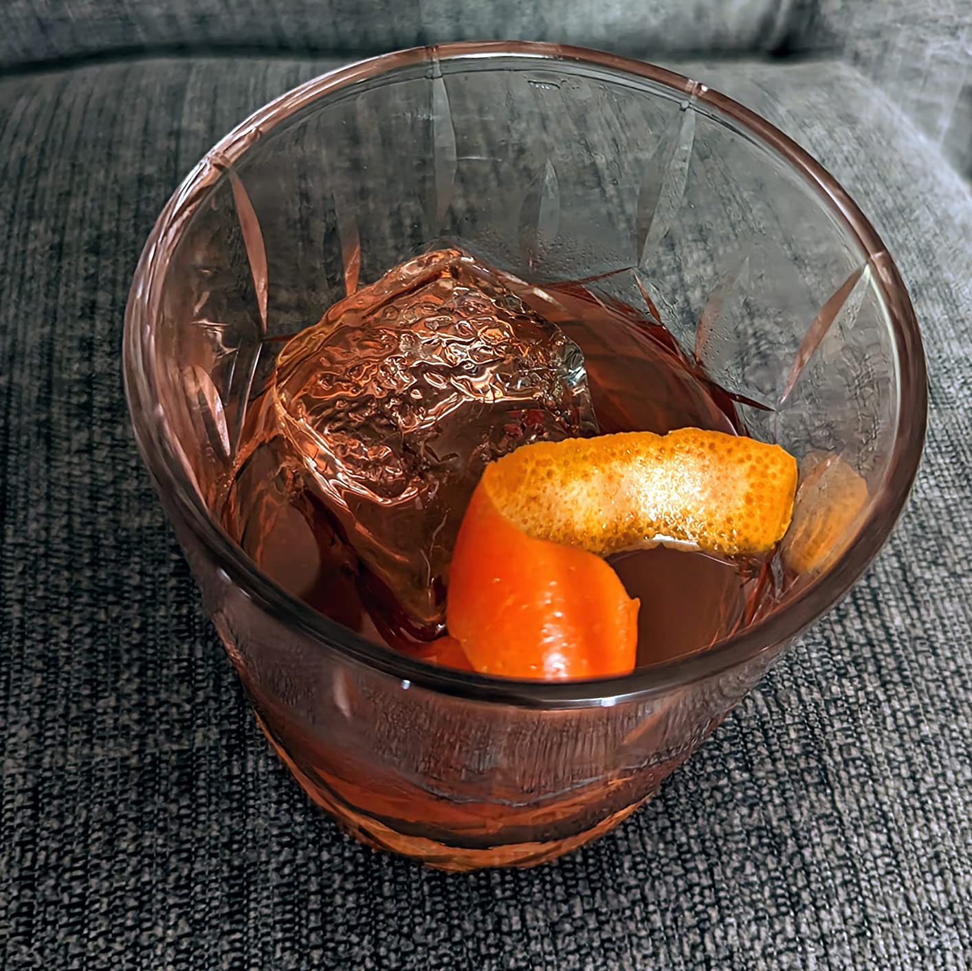 SHOSHIN Premium Hand Cut Whiskey Glasses (13 OZ, Set of 4) - Handmade Double Old Fashioned Scotch Glasses - Gift for Bourbon Lovers - Style Glassware for Rum - 4 Rocks glasses in Gift Box customer photo 1