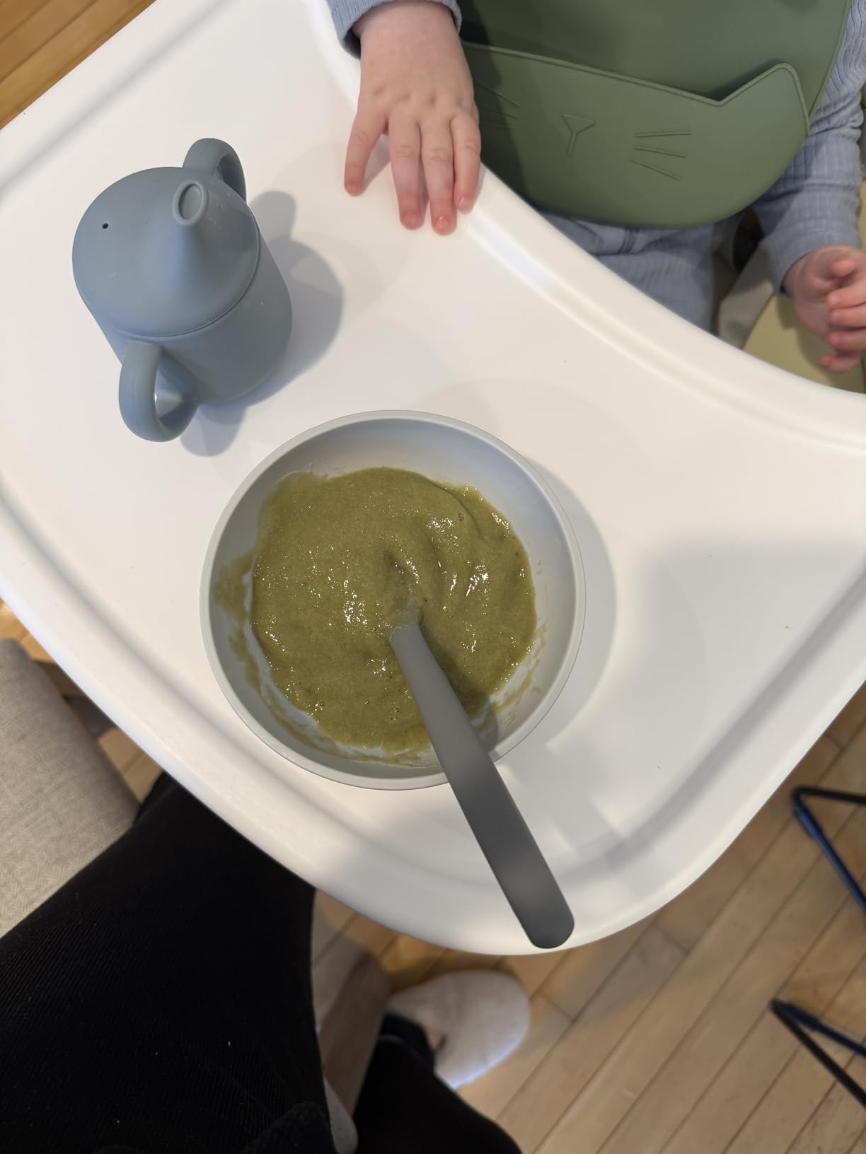 BEAR 2024 Baby Food Maker, One-Step & Easy to Use, Smart Touchscreen, White customer photo 2