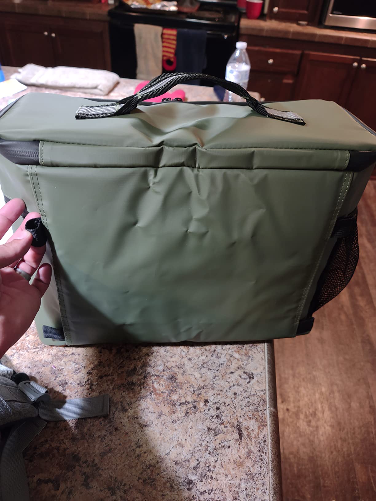 Yakhacker Kayak Cooler, Waterproof Seat Back Cooler for Kayaks with Lawn-Chair Style Seats, Kayak Accessories Cooler Bag, Portable Ice Chest Cooler for Kayaking, Travel, Lunch, Beaches & Trips customer photo 2