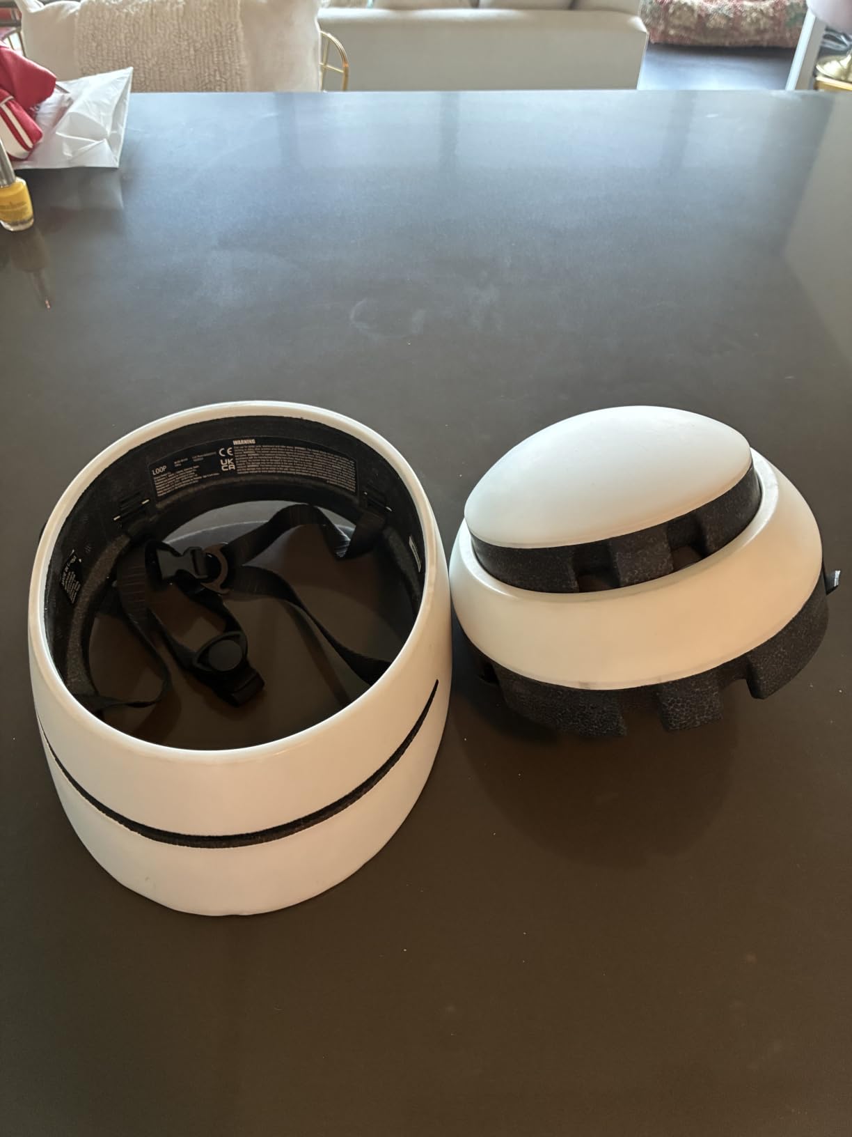 CLOSCA. Foldable Helmet. The Bike Helmet for Women and Men. Certificate for Bicycle, Scooter, Electric Bicycle, Inline Skates and Skateboards. customer photo 2