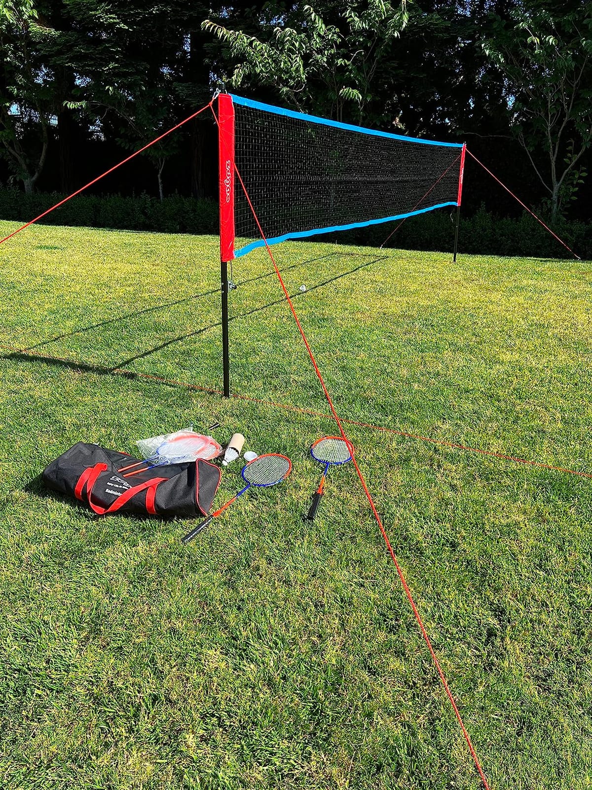 Zdgao Badminton Sets for Backyard - 20FT Net and Badminton Racket Set of 4 customer photo 2