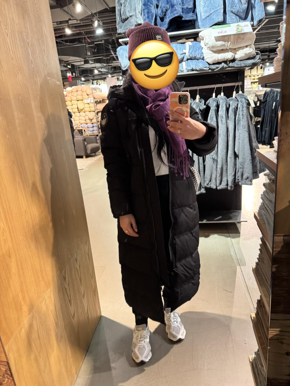 Fitouch Women's Waukee Long Down Coat Parka Jacket | 750+ Fill Power | Full-Length customer photo 1
