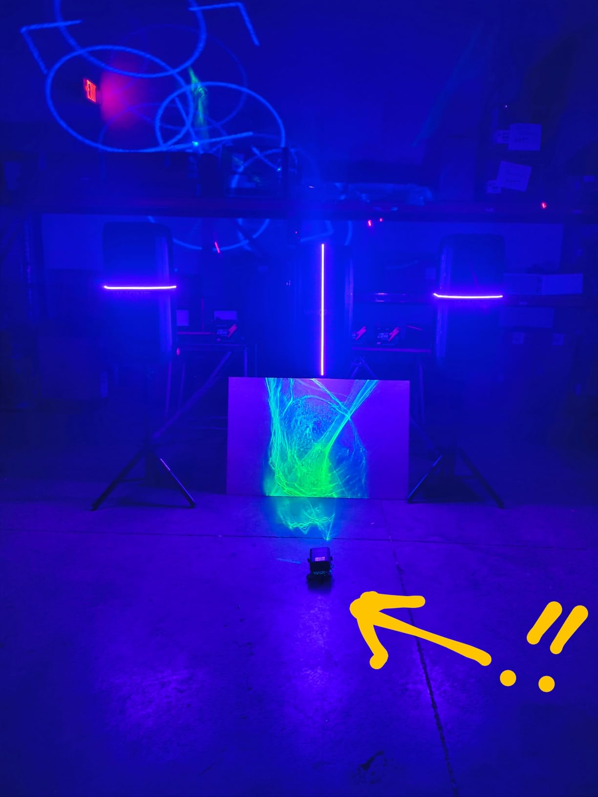 Enjoyedled DJ Disco Stage Party Lights with Northern Laser Light Effect customer photo 1