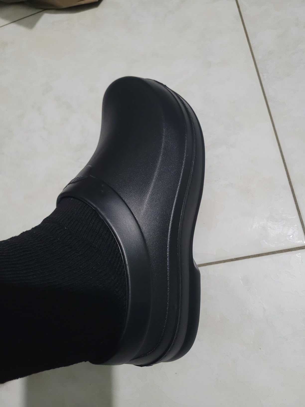 Avia Flame Men's Clogs, Slip Resistant Shoes for Men Food Service, Non Slip Restaurant and Chef Shoes customer photo 1