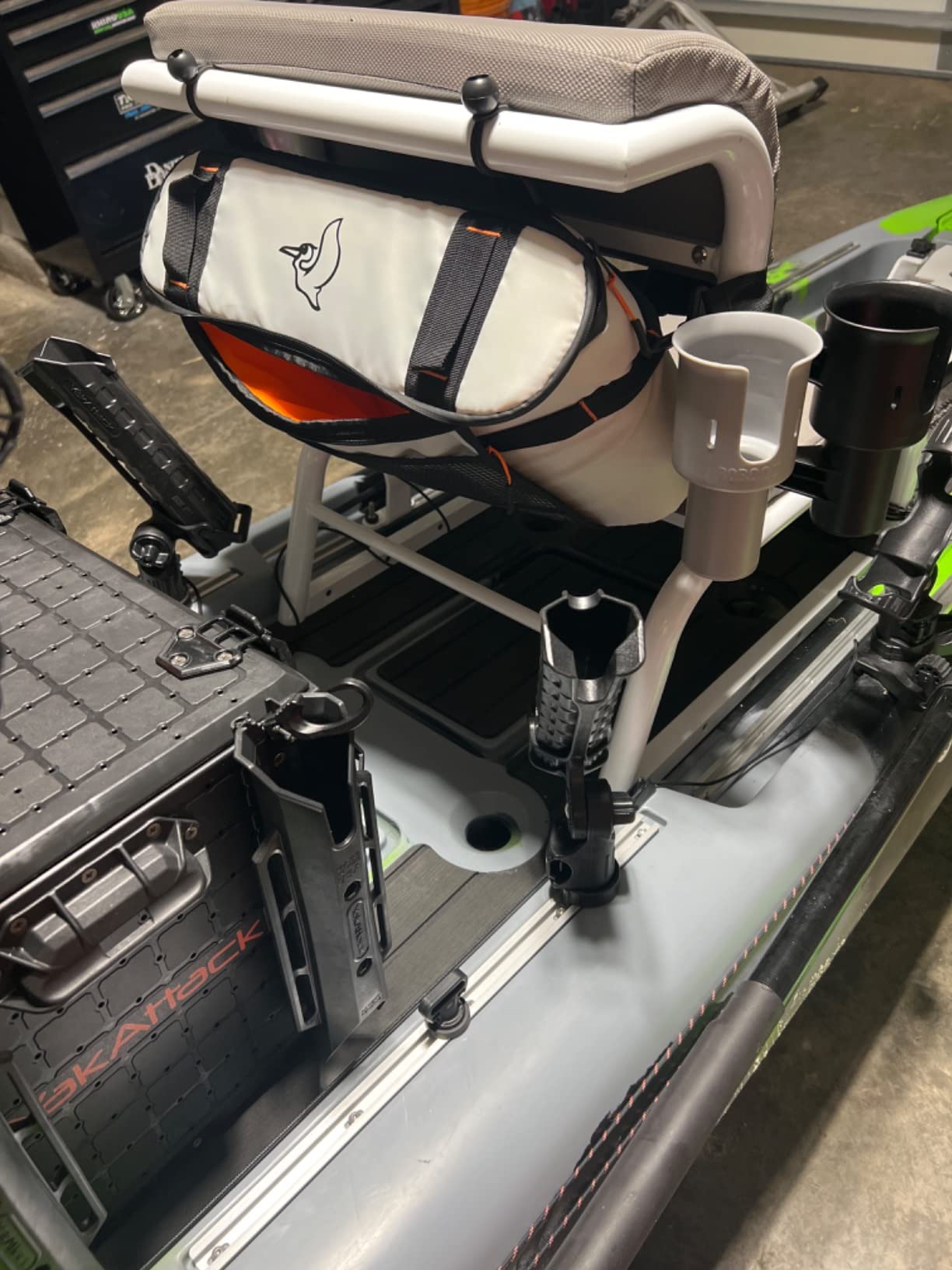 Pelican Exochill Seat 14L Pack Cooler - Perfect for Kayak with Lawn Chair - Soft Cooler with Shoulder Strap - Insulated customer photo 1