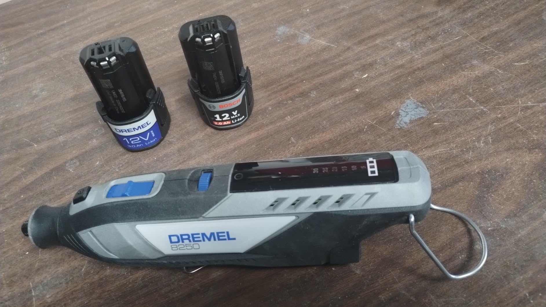 Dremel 8250-5 12V Lithium-Ion Variable Speed Cordless Rotary Tool with Brushless Motor - 5 Rotary Tool Accessories, 3Ah Battery, Charger, and Tool Bag customer photo 2