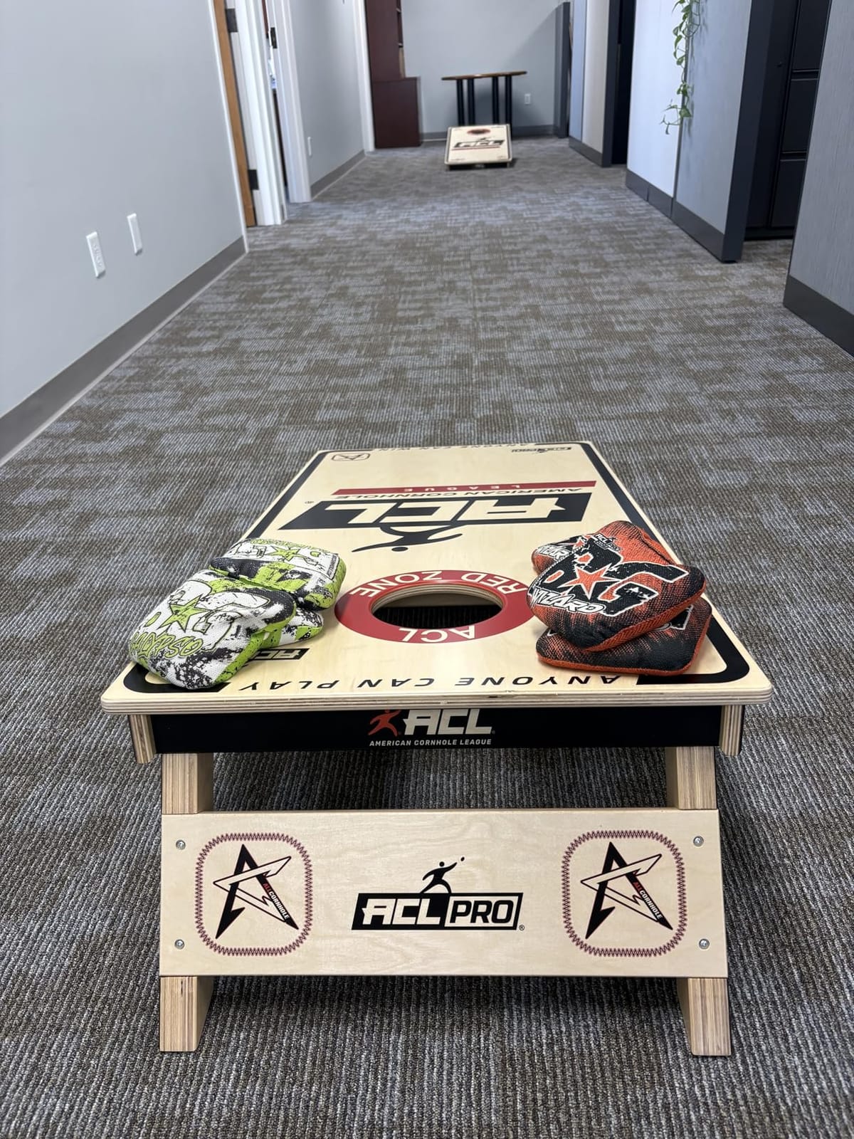 ACL PRO 2x4 Cornhole Board – Officially Licensed Tournament-Grade Cornhole Set, 18mm Baltic Birch Surface, Professional 5-Step Finish, Furniture-Grade Frame with Reinforced No-Bounce Stability customer photo 2