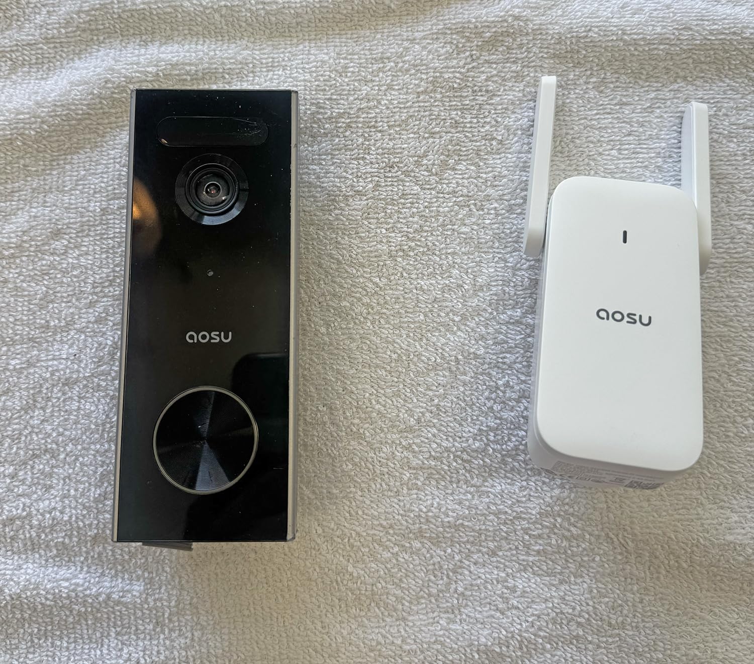 aosu 2K Wireless Doorbell Camera with aosuBase, Battery Powered, 2.4G WiFi customer photo 1