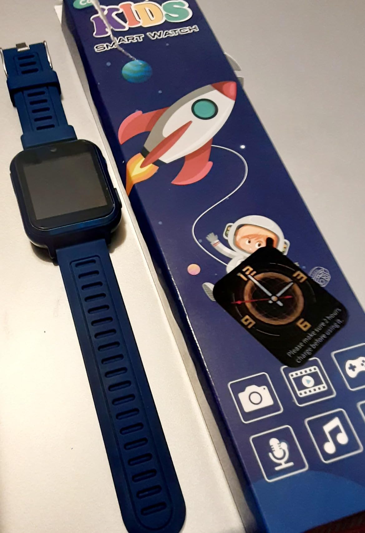 Cosjoype Kids Game Smart Watch Gift for Girls Age 6-12, 39 Puzzle Games HD customer photo 2