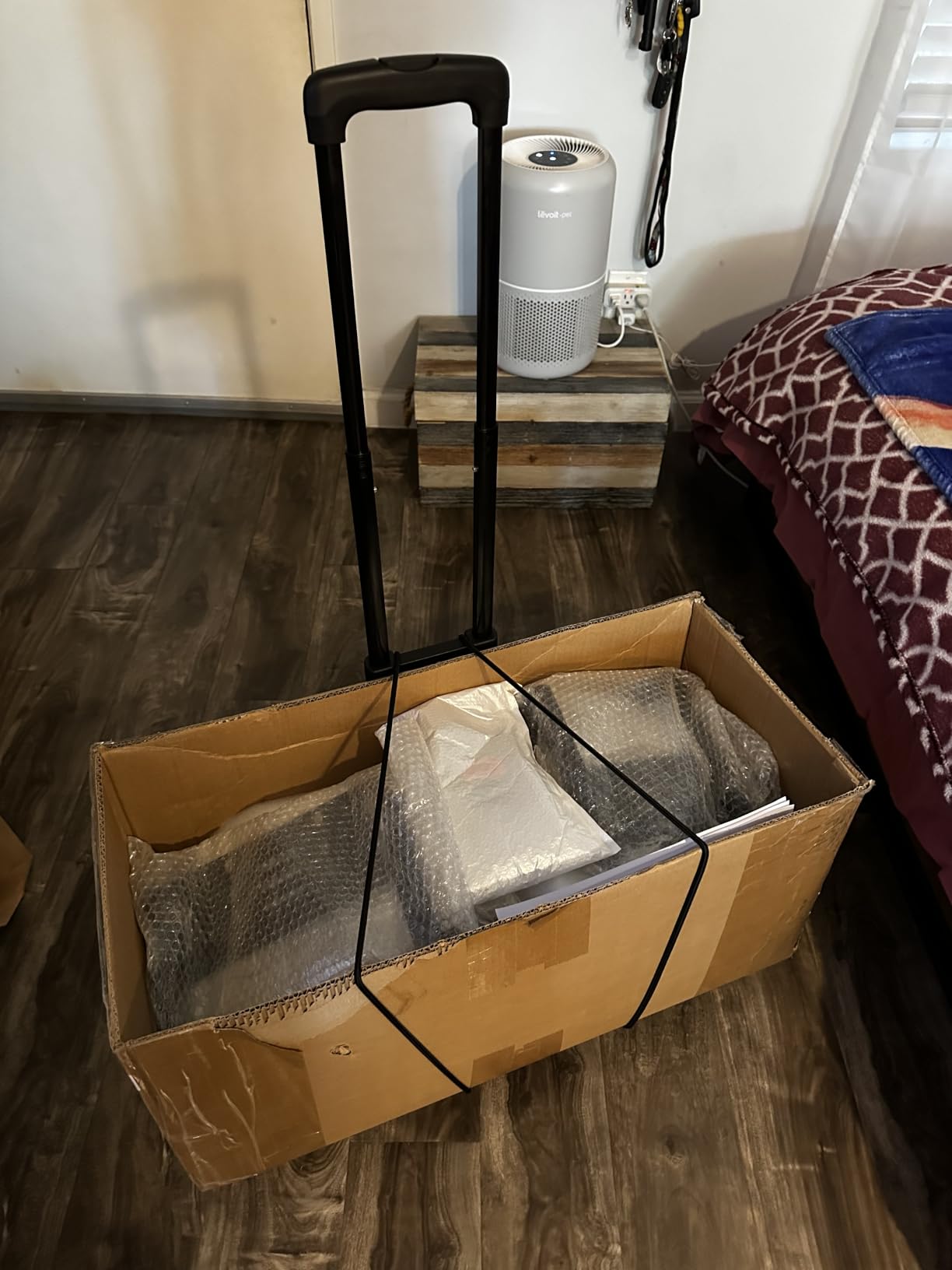 Folding Hand Truck Dolly Cart, Folding Cart Small Dolly with 2 Wheels customer photo 2