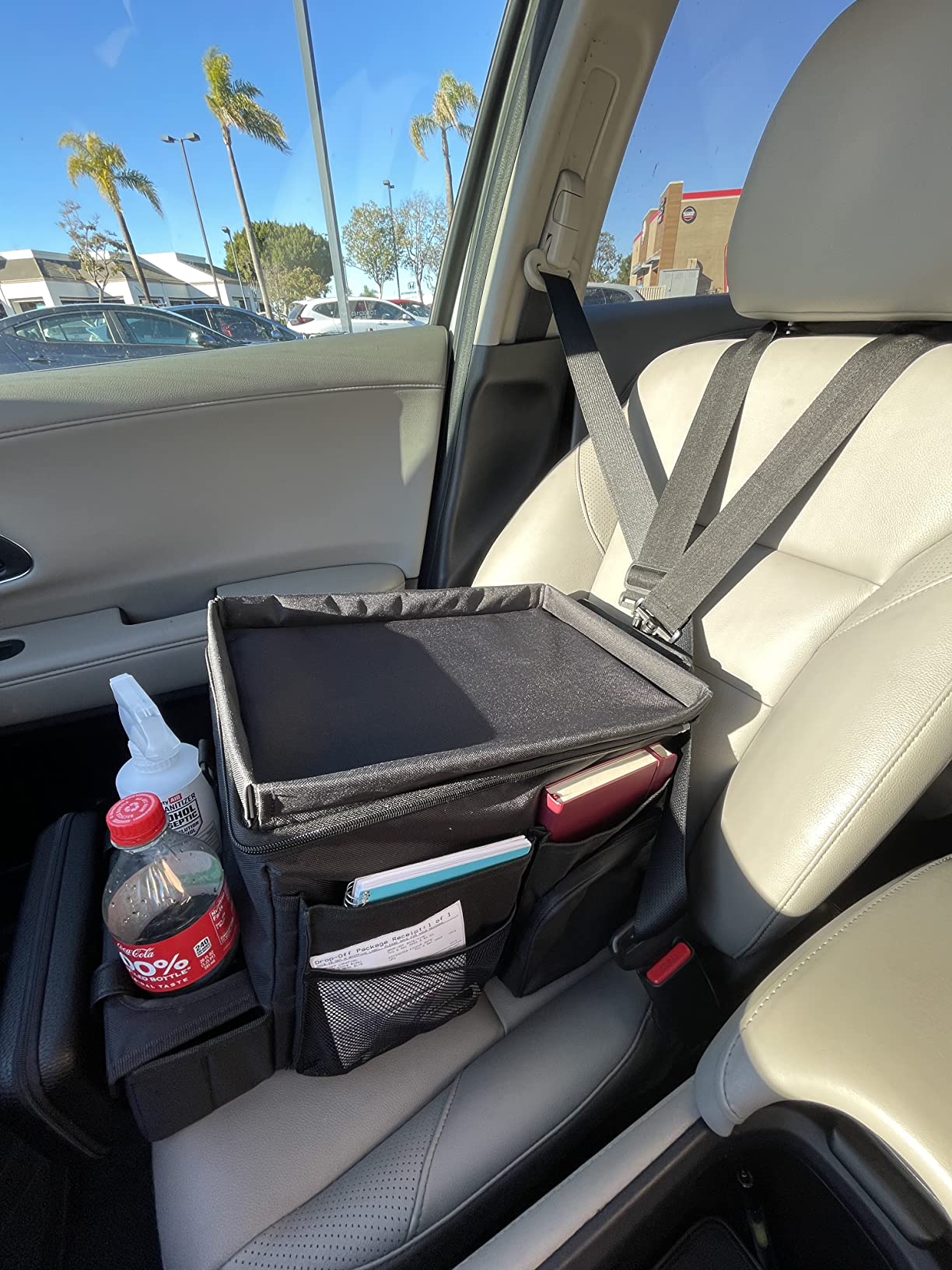 High Road Car Front Seat Storage Organizer - Passenger Seat Desk for Laptop customer photo 1