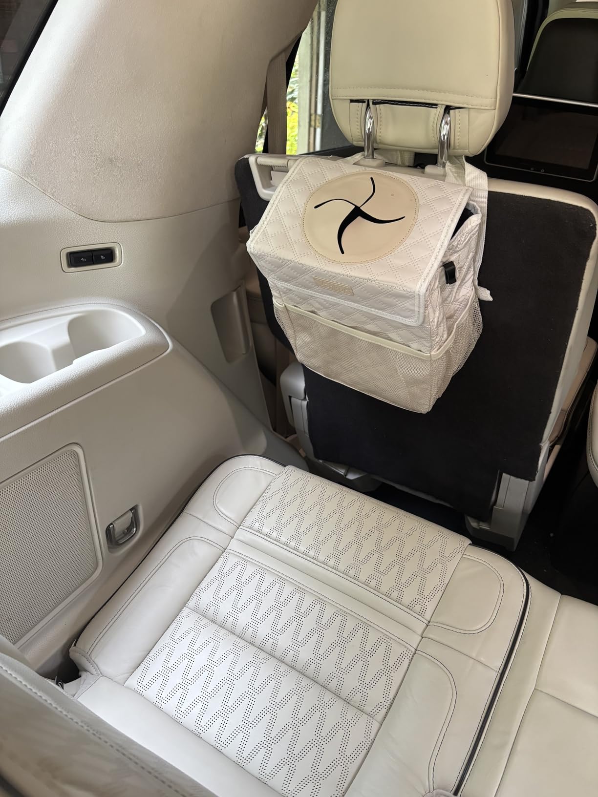 Vankor Car Trash Can with Lid Leak Proof Car Accessories for Women customer photo 1