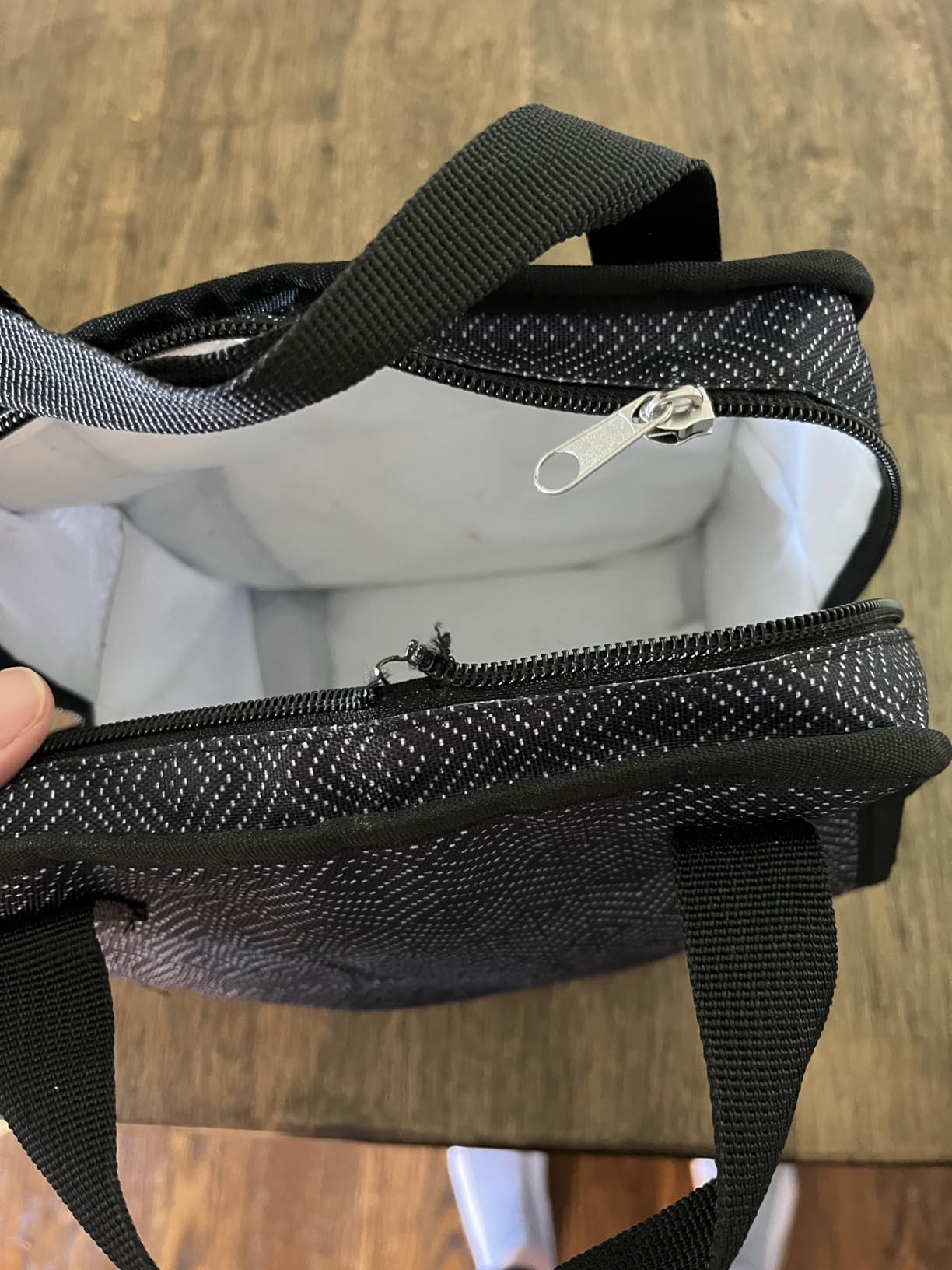 Dr. Brown’s Fold & Freeze Bottle Tote, Breastfeeding Essential Cooler Bag, 6 Baby Bottles Milk Storage - Black customer photo 2
