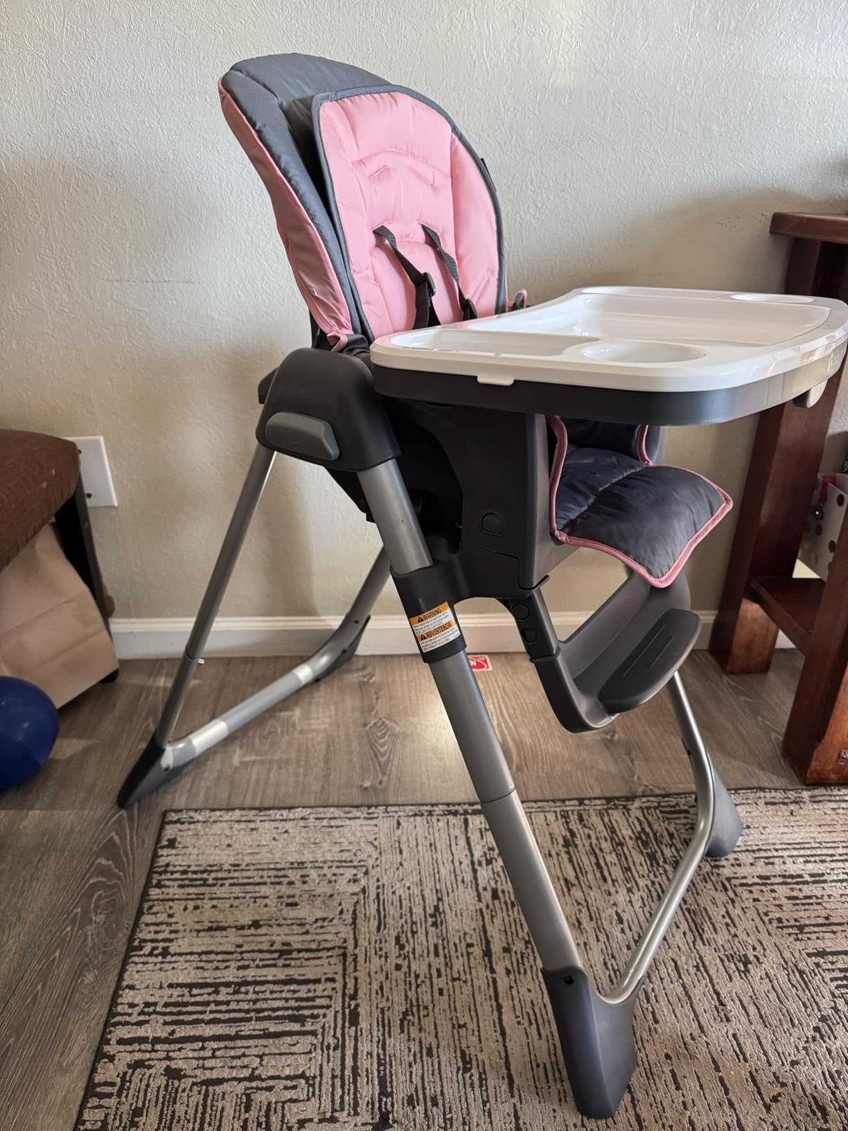 Baby Trend Sit Right 2.0 3-in-1 High Chair - Cozy Grey customer photo 2