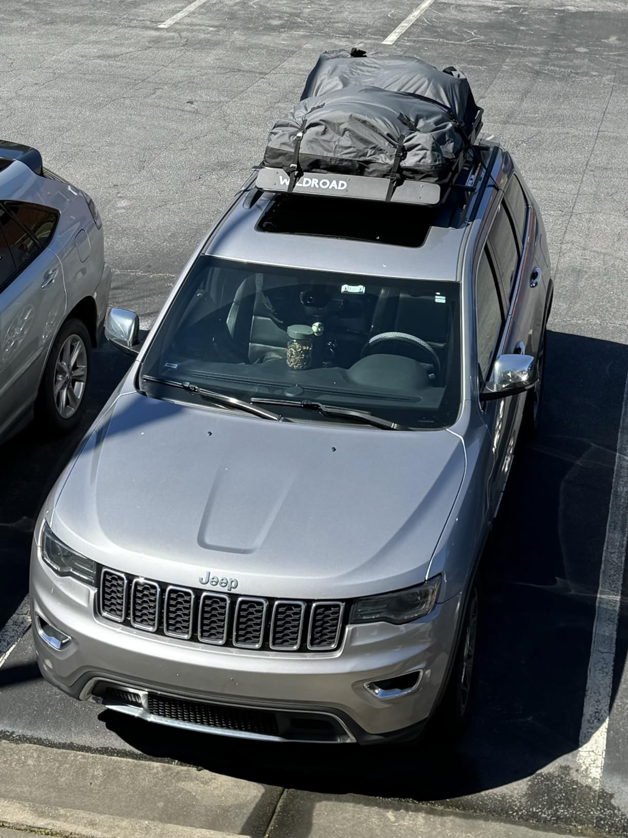 WILDROAD Rooftop Cargo Carrier Combo Roof Rack Cargo Basket 64