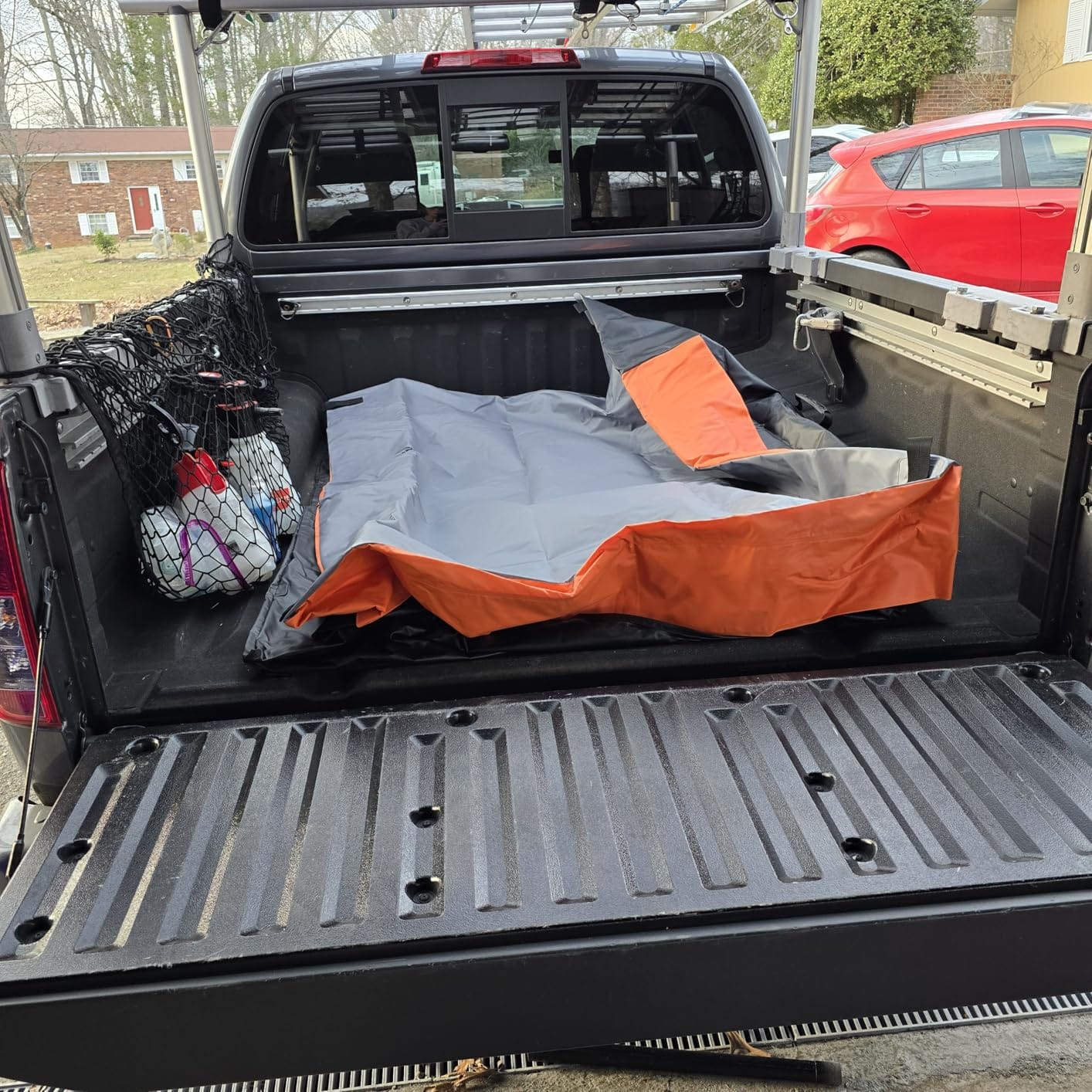 Sailnovo 26 Cu Ft Truck Bed Cargo Bag, Waterproof Heavy Duty PVC | 50
