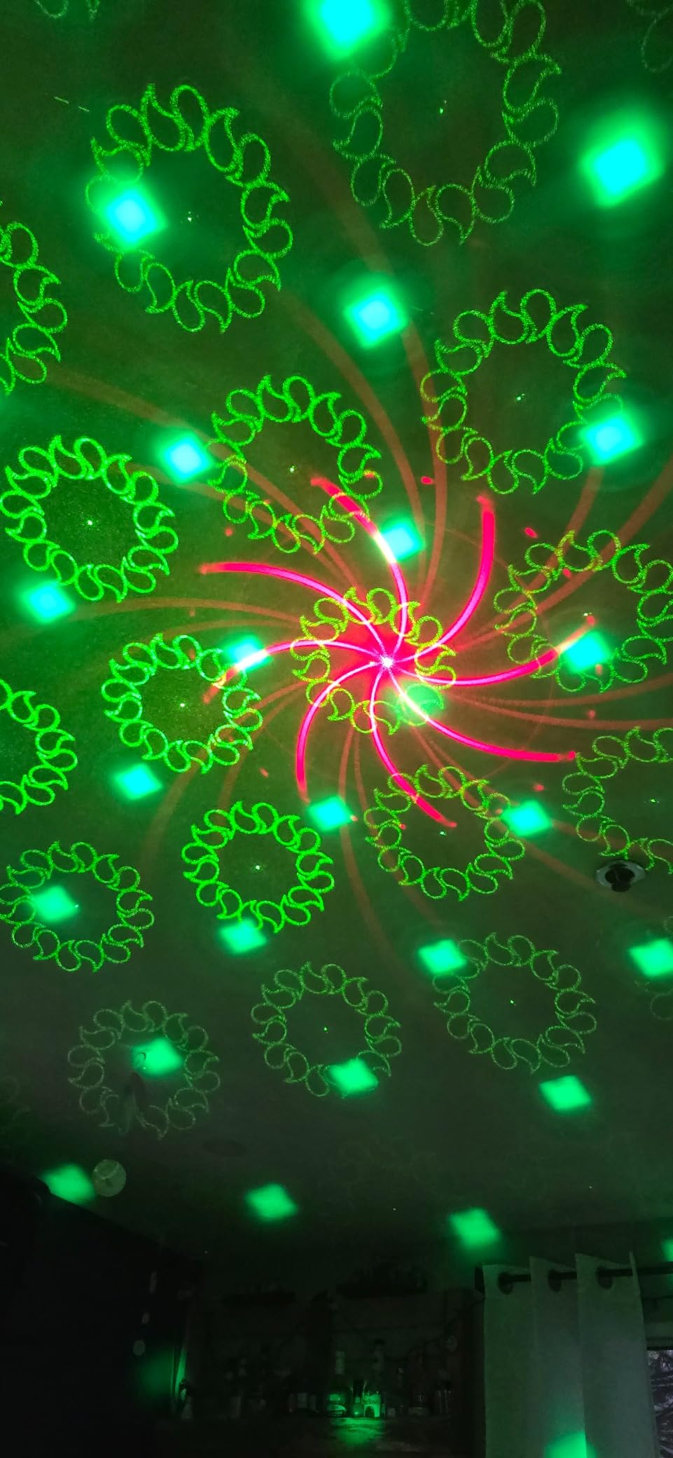 Party Lights Dj Disco Ball Light with Pattern Projection and Sound Activated, Buclhoz RGB Colored Strobe Stage Lighting for Parties Indoor Dance Birthday Rave Bar Karaoke Christmas Wedding Show Club customer photo 2