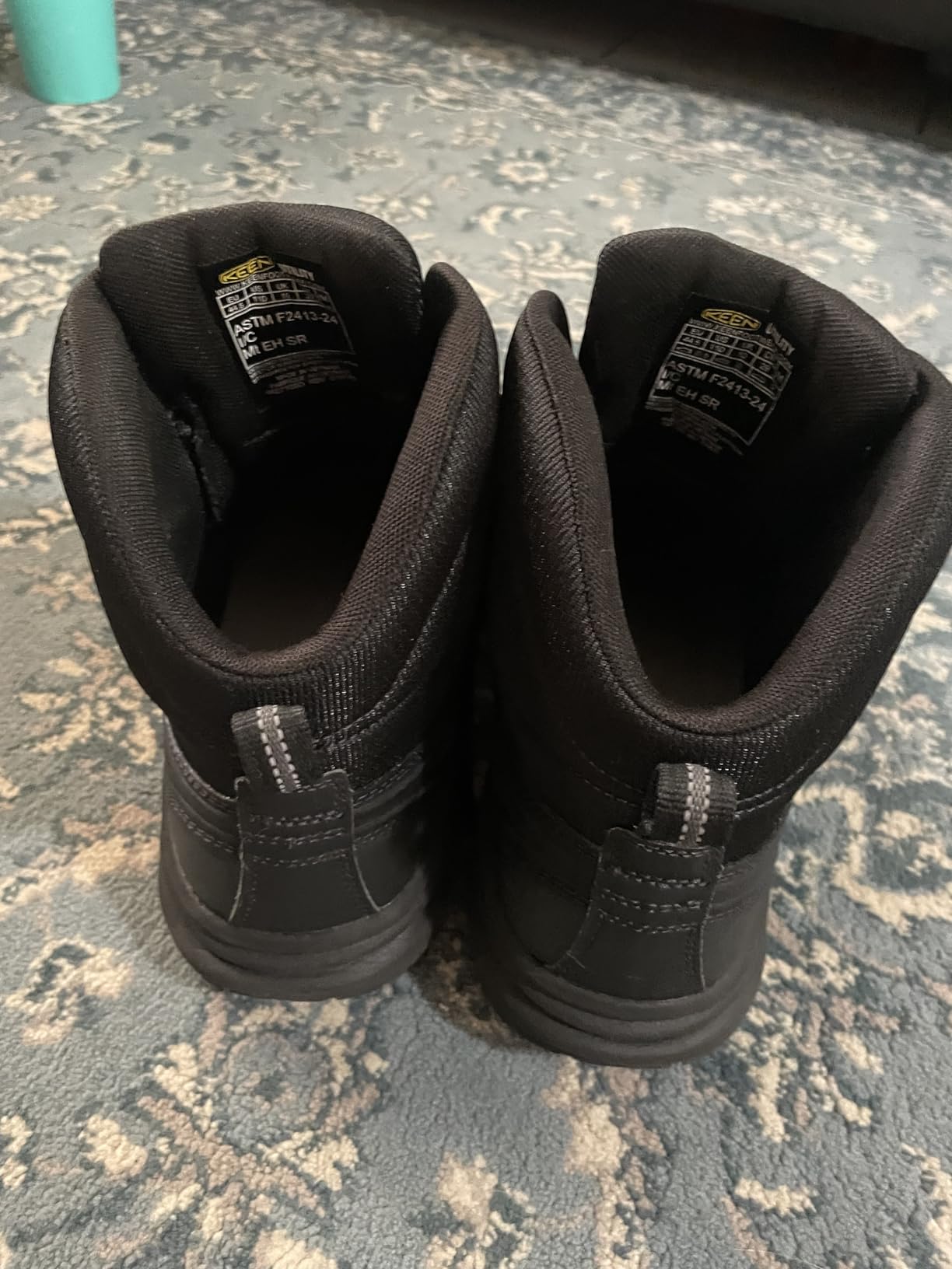 KEEN Utility Men's Vista Energy Mid Composite Toe Int Met Guard Work Boots customer photo 2