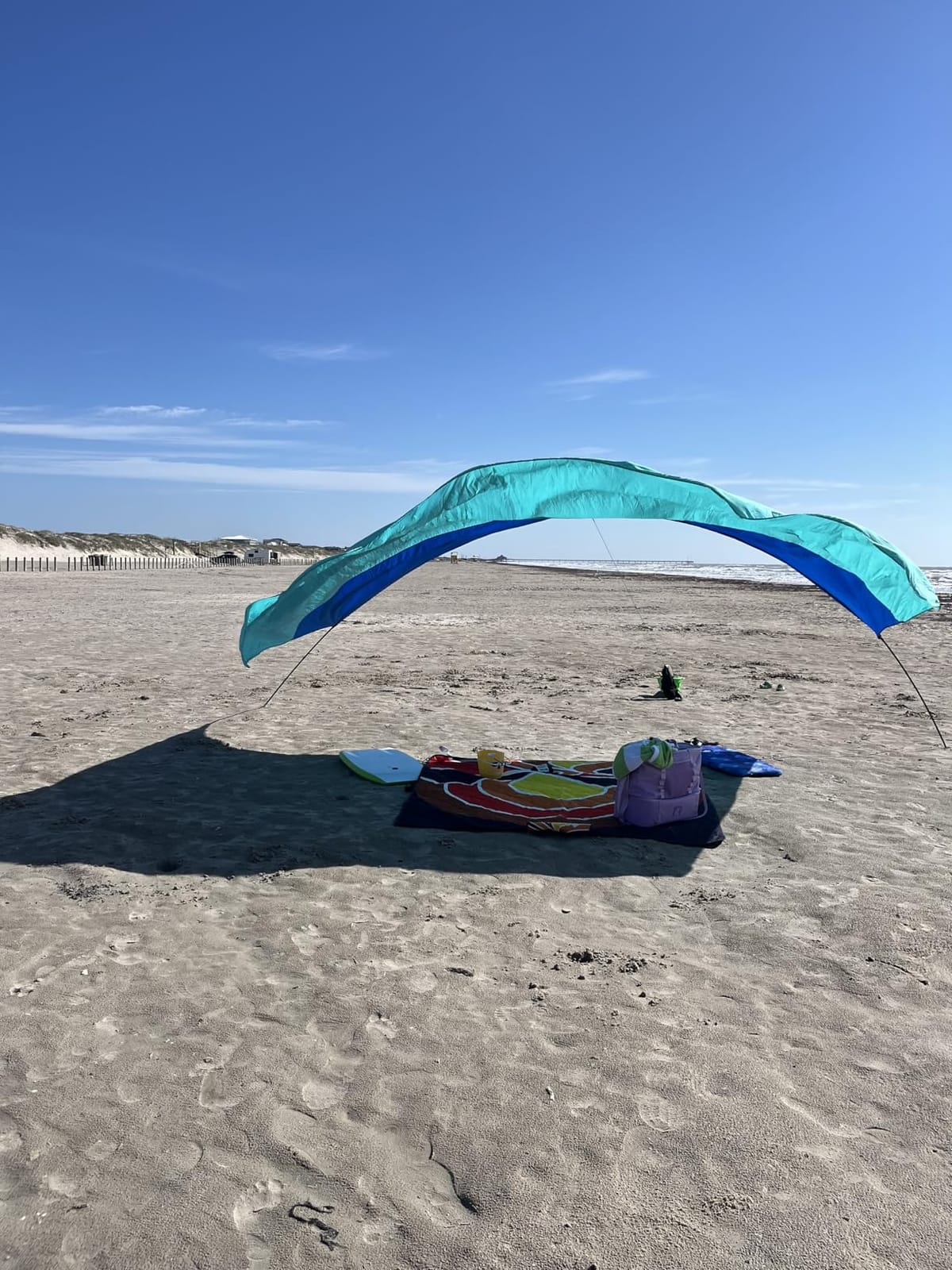 Shibumi Shade Quiet Canopy Version | Beach Tent | Sets Up in 3 Mins | 150 Sq. Ft. of Shade for up to 8 People | Includes Wind Assist | UPF 50+ Sun Protection customer photo 2
