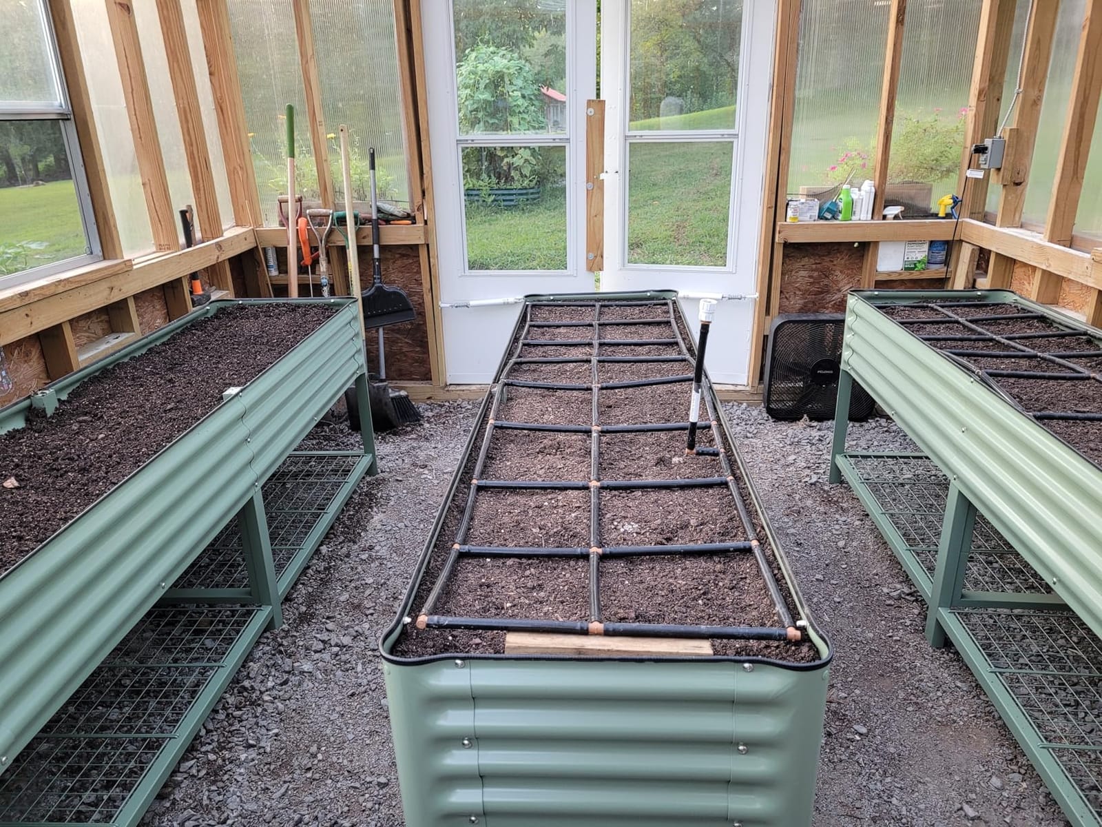 Garden Grid 3x6 | Raised Bed Watering System | Prebuilt Irrigation customer photo 2