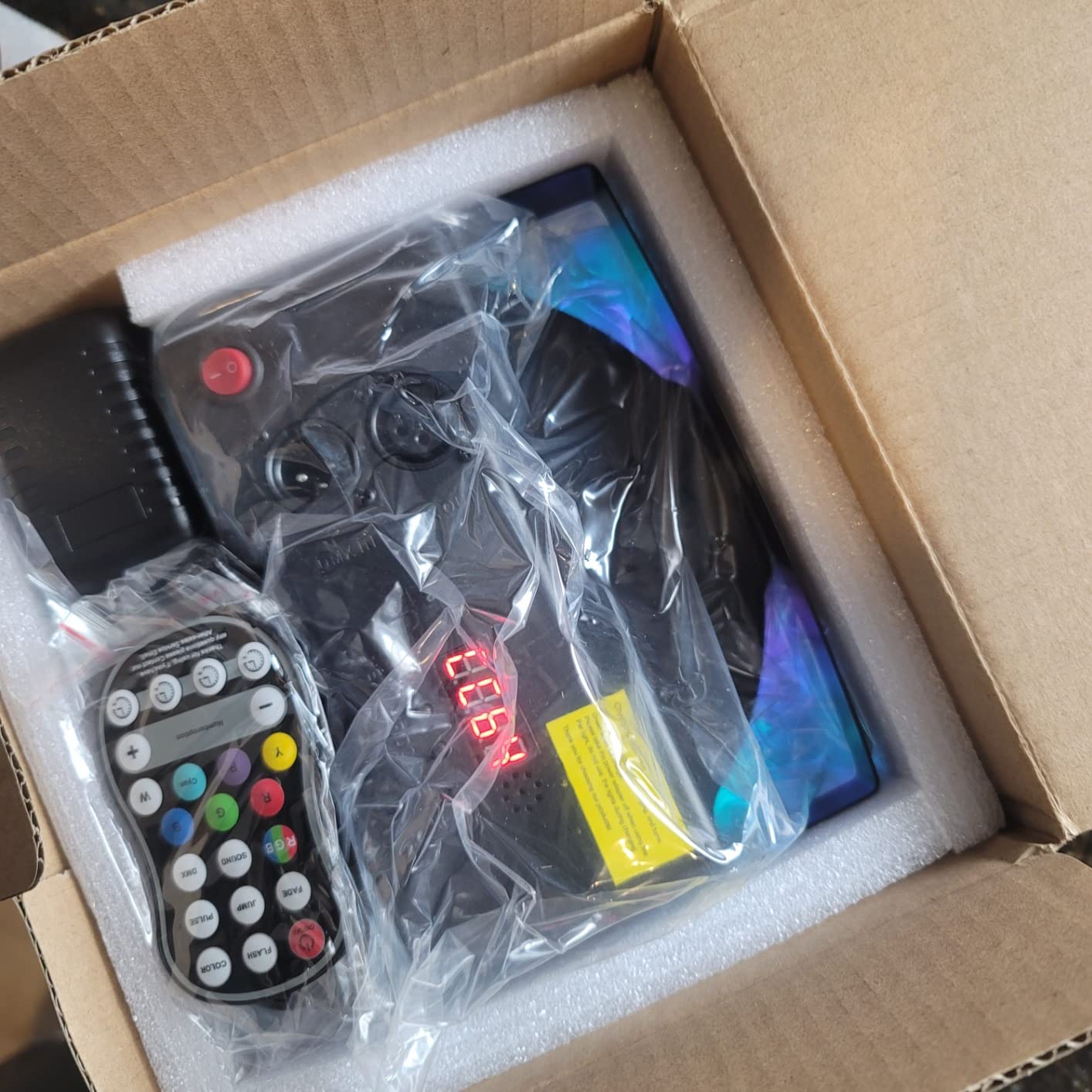 Rechargeable Stage Par Lights U'King RGB 36 LED Uplights Battery Powered with RGB 36W DJ Uplights Sound Activated Remote Control for Wedding DJ Disco Events Halloween Church Live Party- 8 Pack customer photo 1
