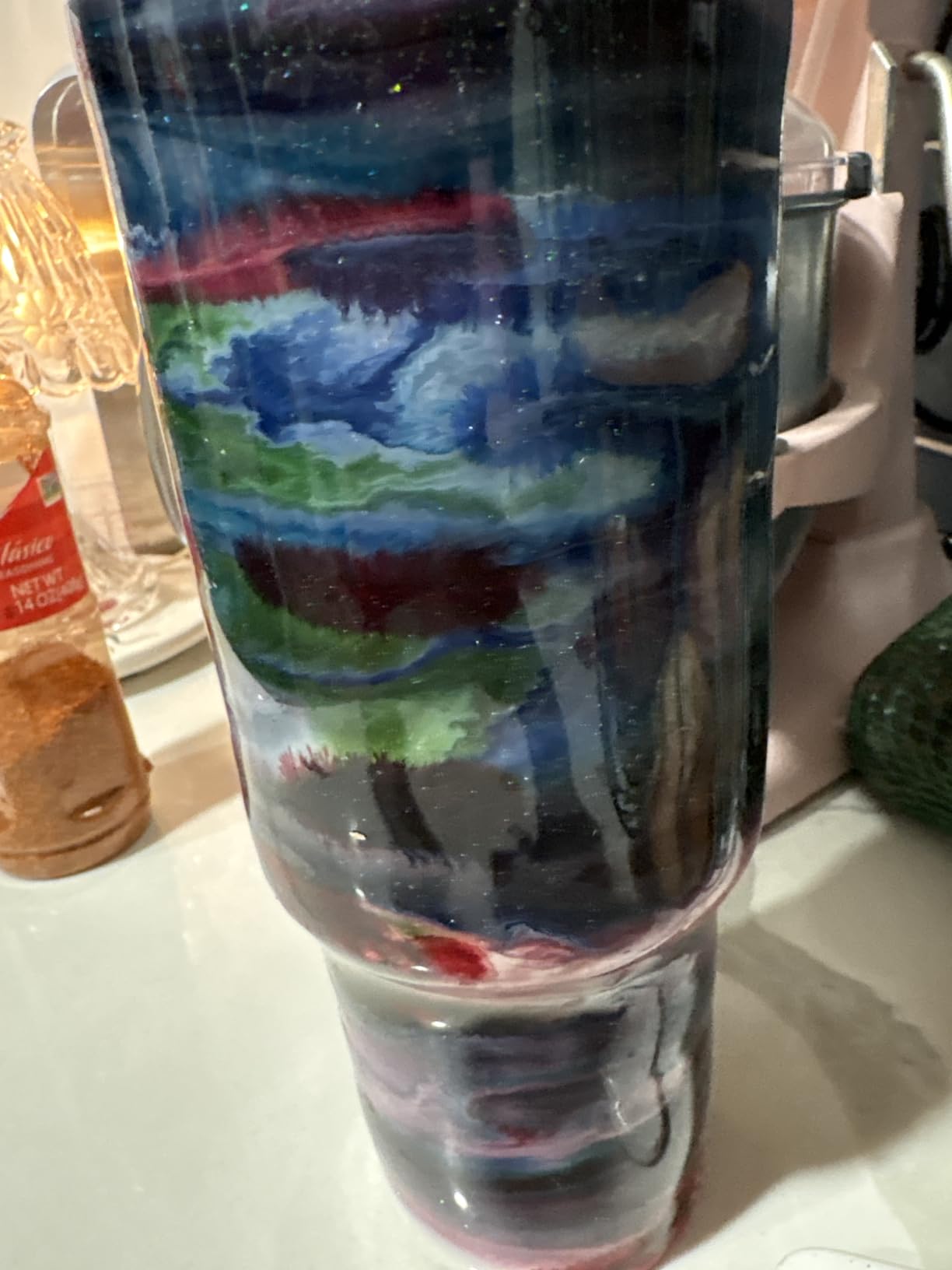 64OZ Epoxy Resin Kit, Clear Resin No Yellowing No Bubble for Molds & Craft | Clear Epoxy Resin Kit ,Casting Resina for Jewelry Making, Wood & Molds(32OZ x 2) customer photo 2