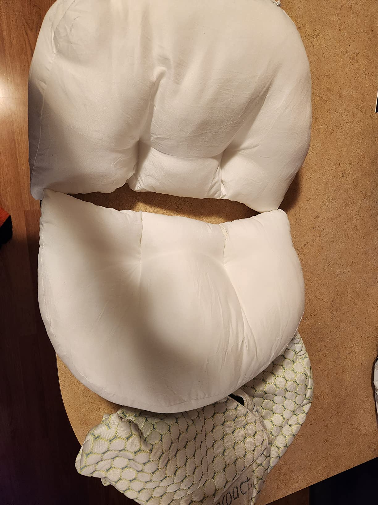 Oternal Pregnancy Pillow for Pregnant Women, Soft Pregnancy Body Pillow, Support for Back, Belly, Hips, Legs, Maternity Pillow with Detachable and Adjustable Pillow Cover customer photo 2