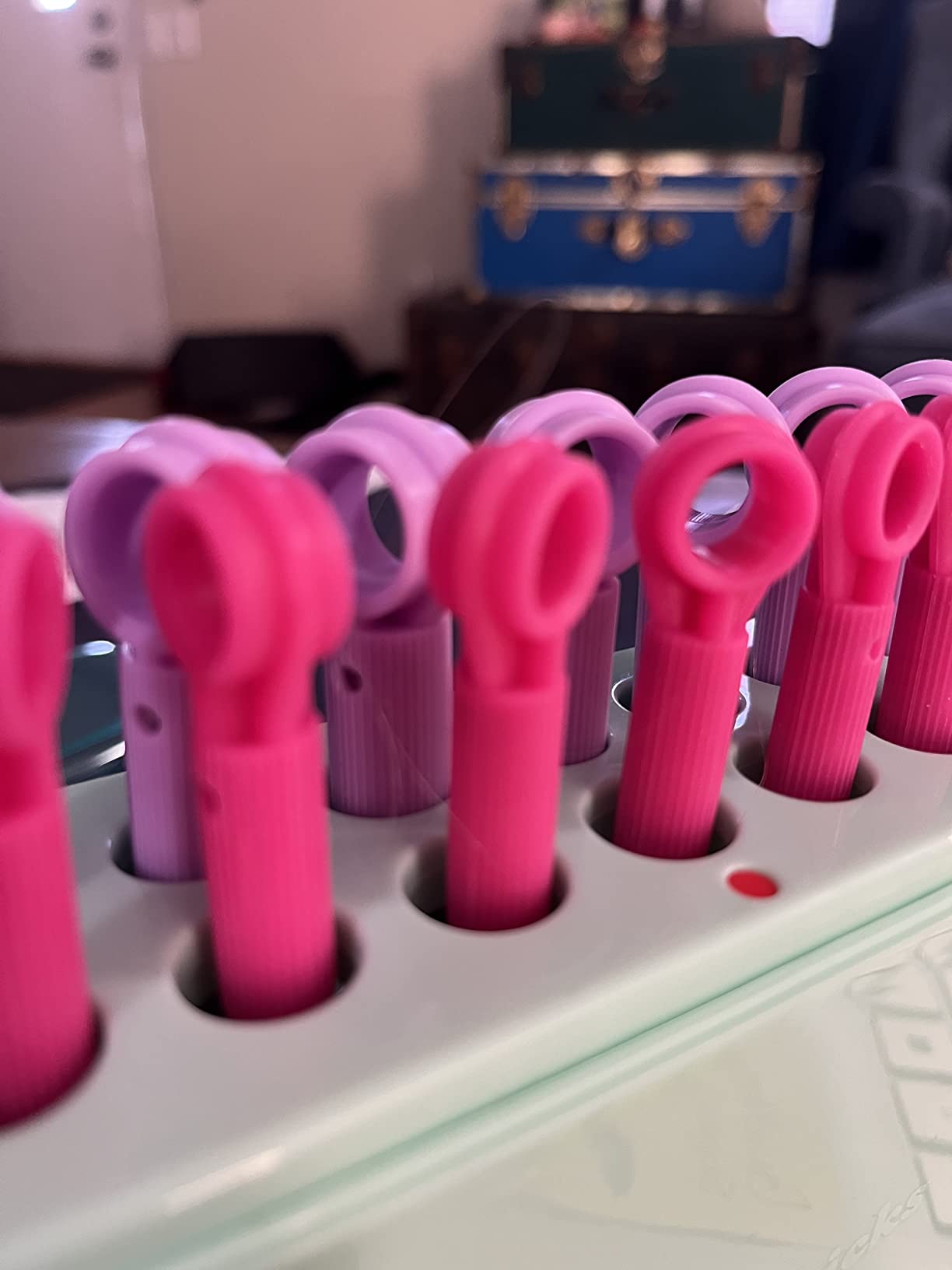 Conair Silicone Hot Rollers for Women, 14 Assorted Hot Sticks Hair Curlers with No Roller Clips Needed, 85-Second Heat-Up, For All Hair Lengths, Green customer photo 1