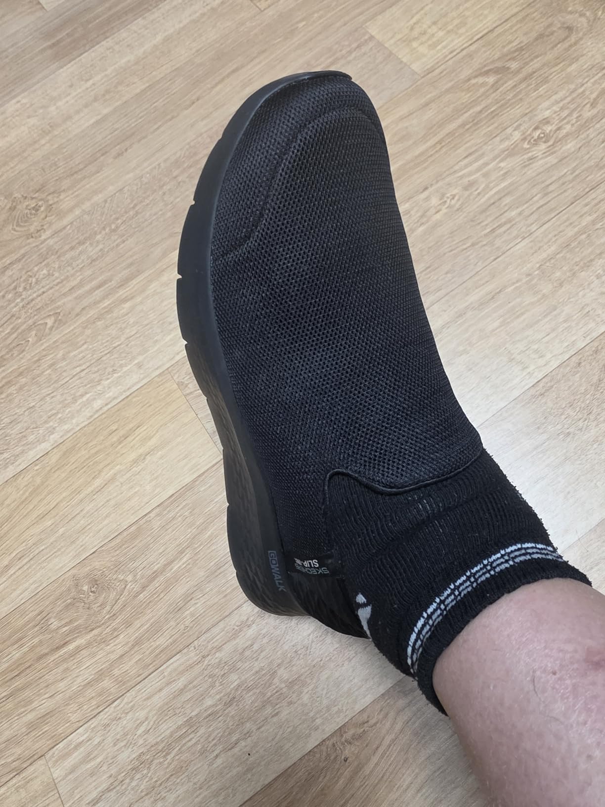 Skechers Men's Hands Free Slip-ins Go Walk Flex No Hands Sneaker customer photo 2