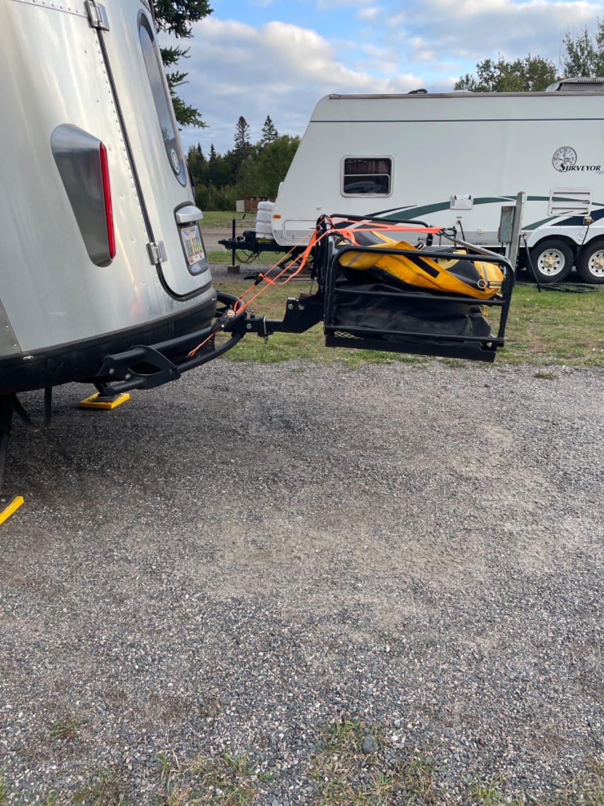 KAIRAY 500 Lbs Heavy Duty Hitch Mount Cargo Carrier 60