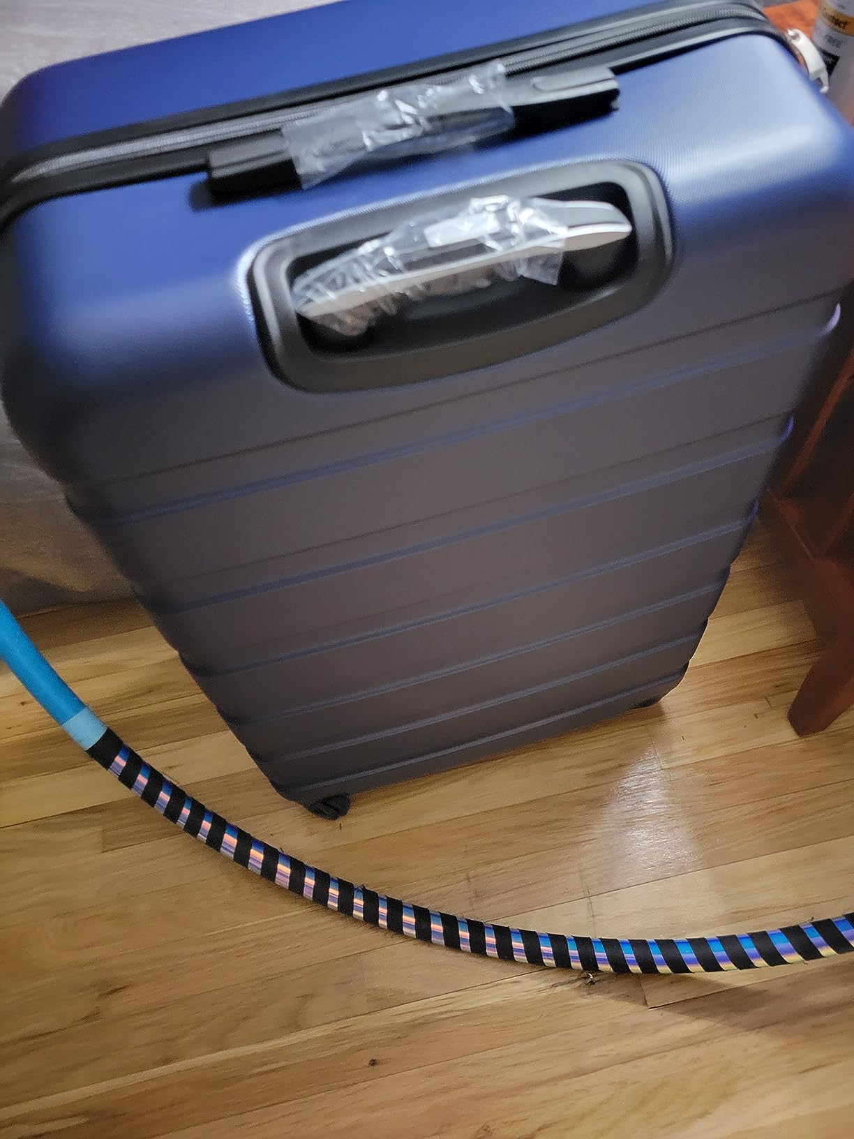 Suitour Luggage 3 Piece Sets Hard Shell Luggage Set with Spinner Wheels, TSA Lock, 20 24 28 inch Travel Suitcase Sets, Bright Blue customer photo 2