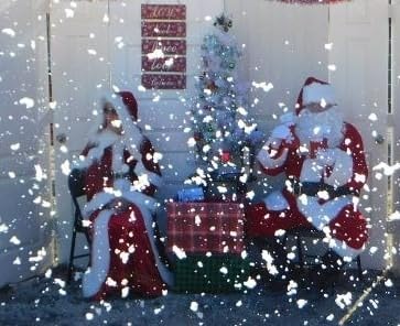 900W High Output Snow Machine with 9 LED Lights & Remote, 3000CFM | Indoor/Outdoor Artificial Snow Maker for Christmas, Parties, Parades - Heavy Duty Snowflake Machine customer photo 2