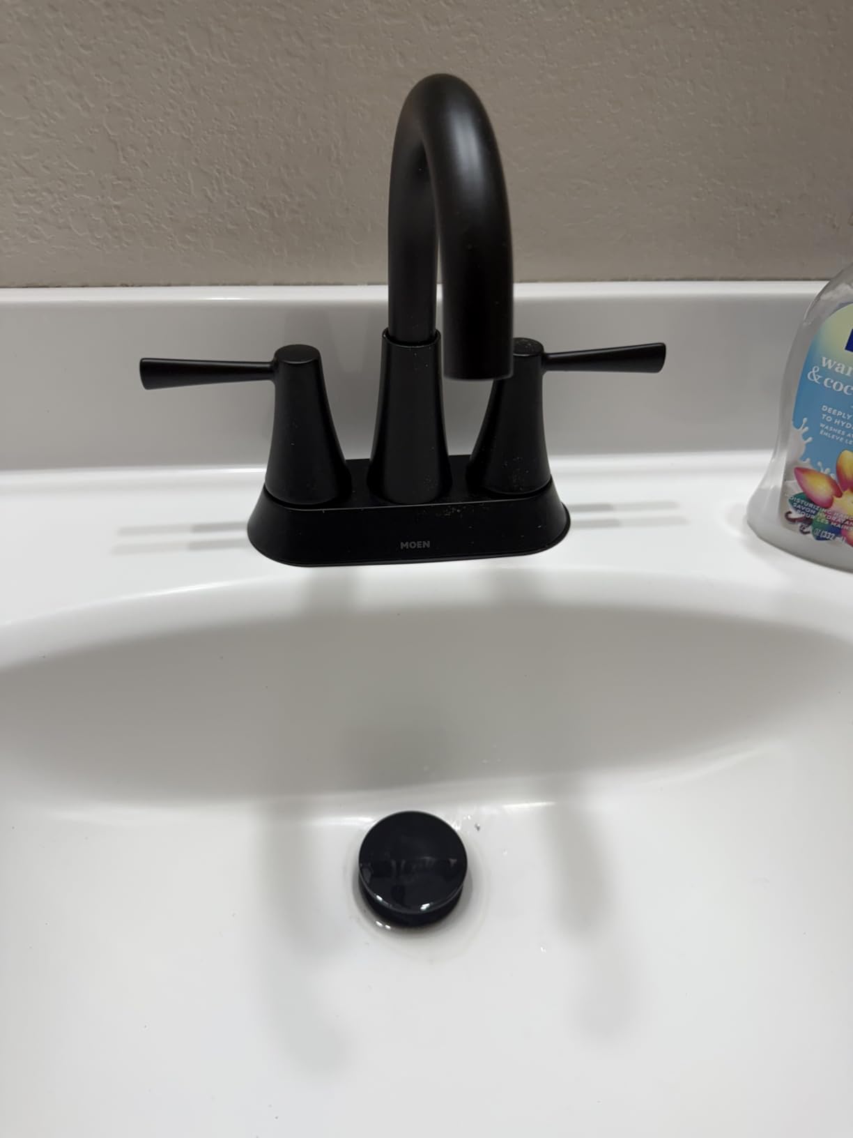 Moen 84022SRN Ronan 2-Handle Centerset Bath Faucet, Spot Resist Nickel customer photo 1