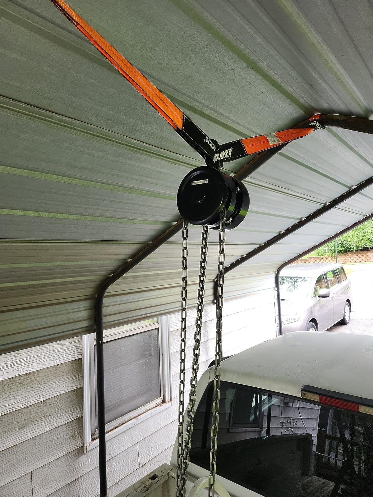 2”x10' Sturdy Lift Sling Strap, 18800lbs Heavy Duty Lifting Web Sling—2 PCS customer photo 1