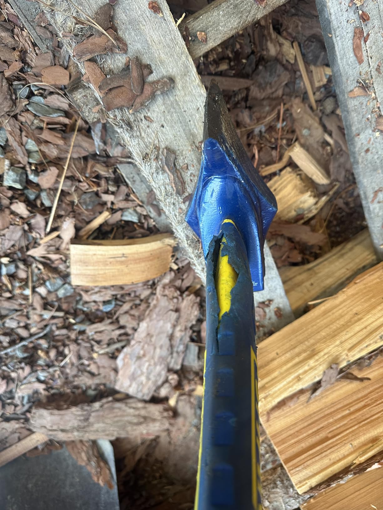 Estwing 8 lb Wood Splitting Maul with 36-Inch Fiberglass Handle, Model #62374 customer photo 2