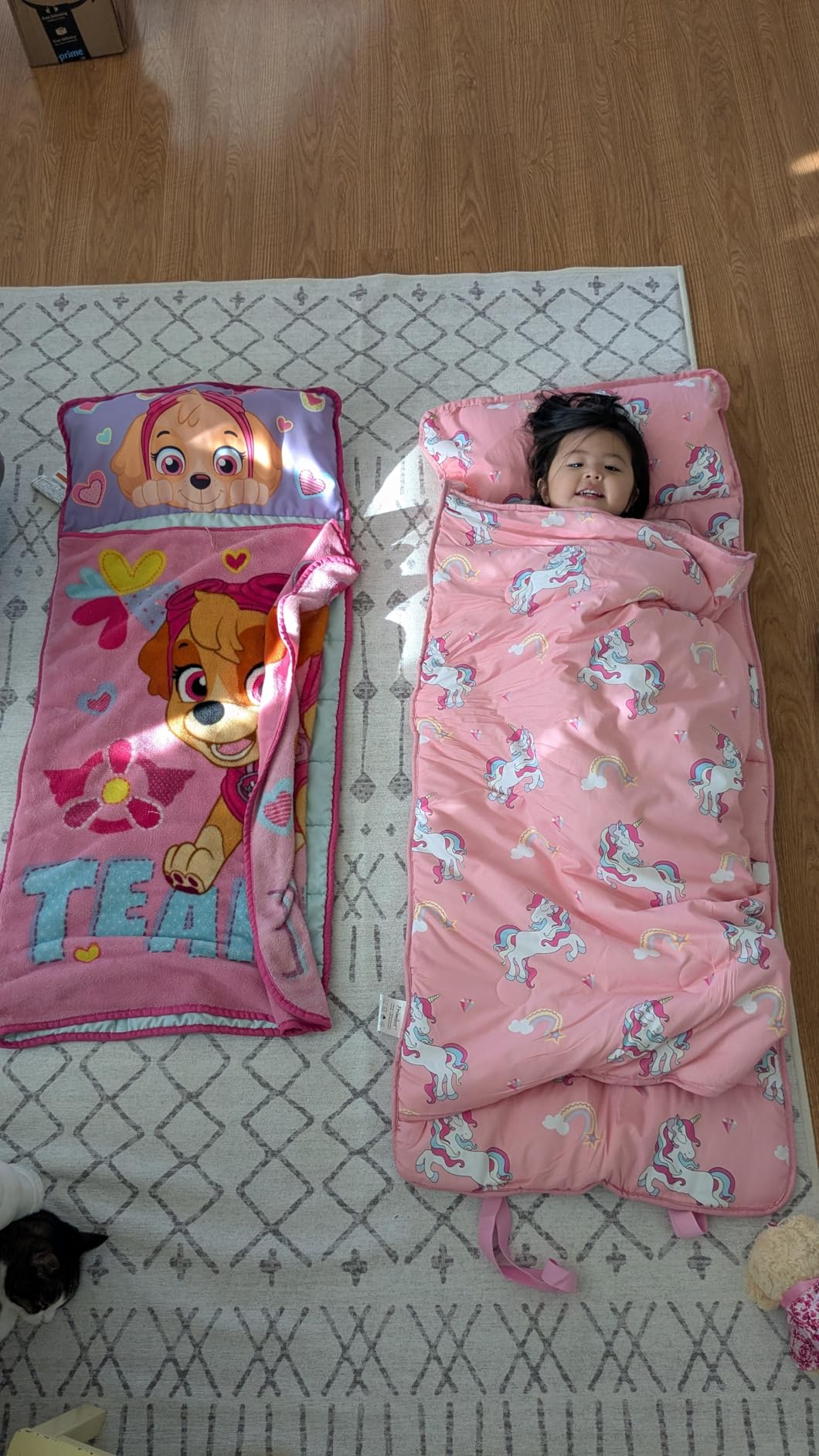 Primlect Toddler Nap Mat with Pillow, Thickened Extra Large Sleeping Bag customer photo 2