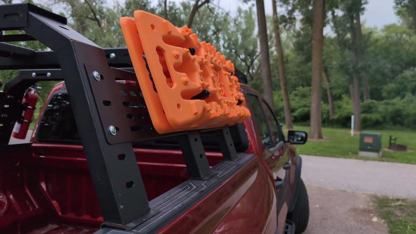 ALL-TOP Traction Boards with Build-in Jack Base, 2PCS Recovery Boards & Mounting Kit for Overlanding (4th Gen, Black) customer photo 2