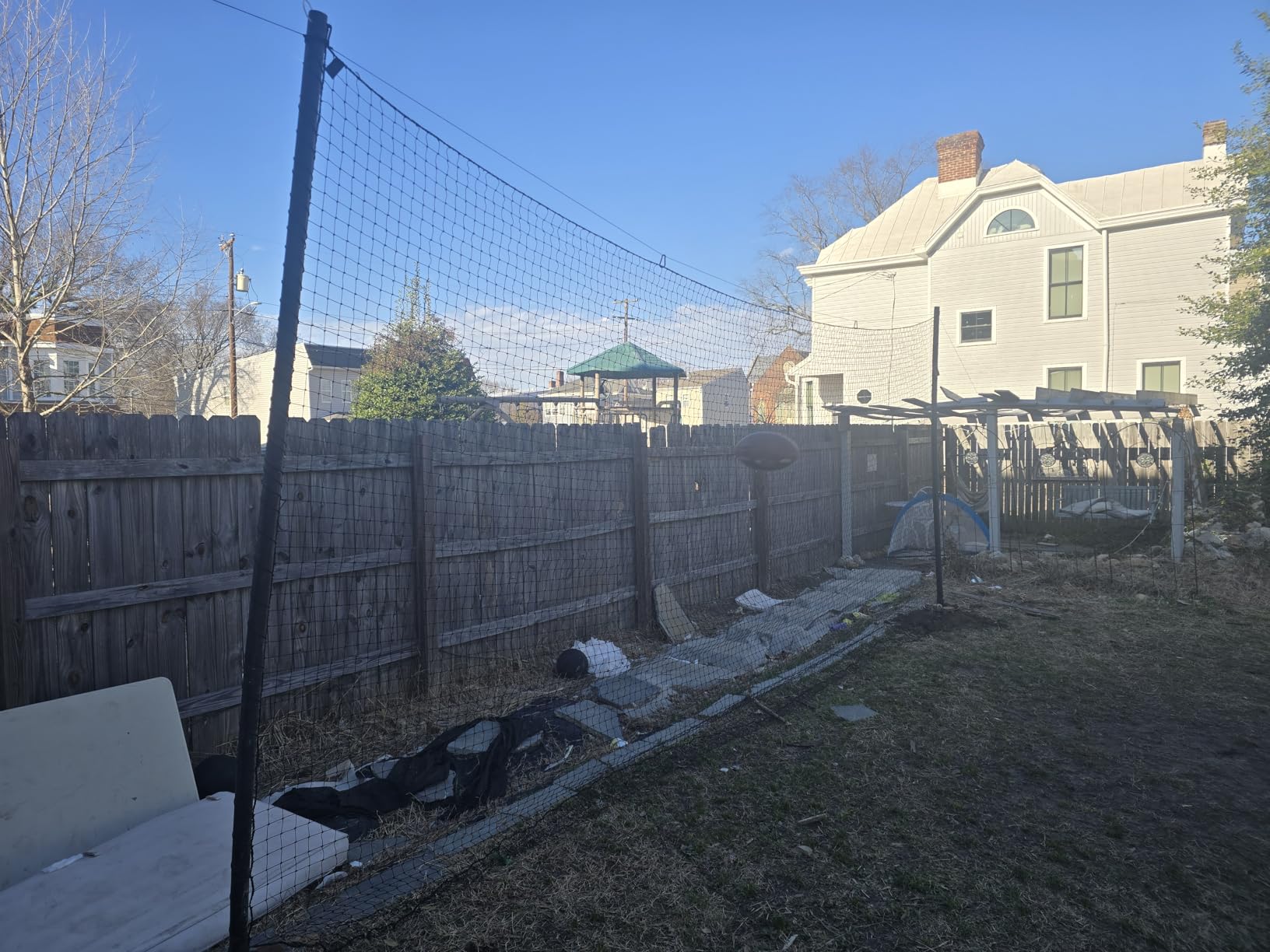 Baseball Softball Backstop Nets, Heavy Duty Sports Netting customer photo 2