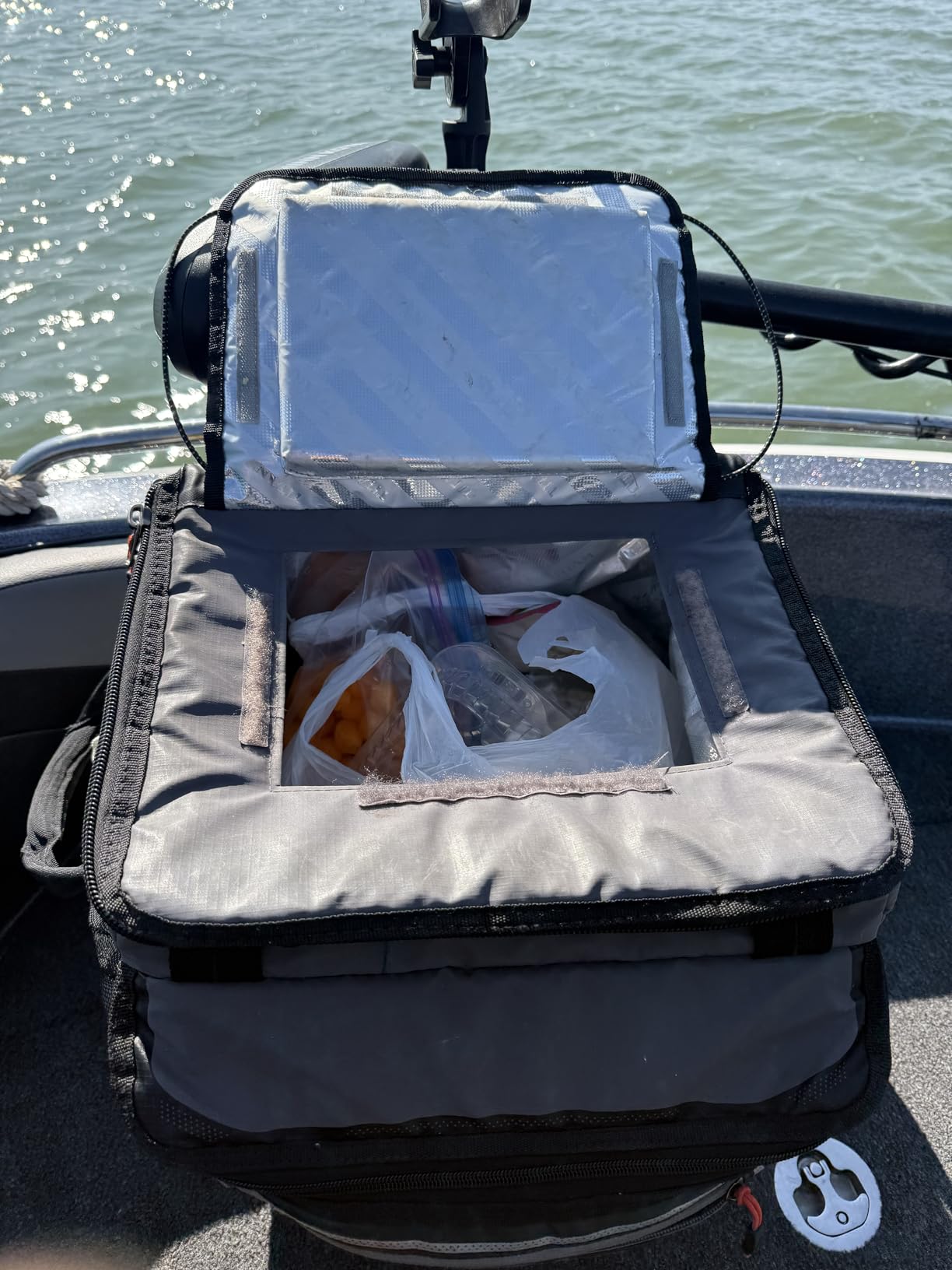 Titan 60 Can Cooler with Wheeled Cart, Ice Up to 3 Days | Collapsible soft cooler, leak proof, easy clean lining, detachable rolling cart with wheels, for beach, camping and picnics customer photo 2