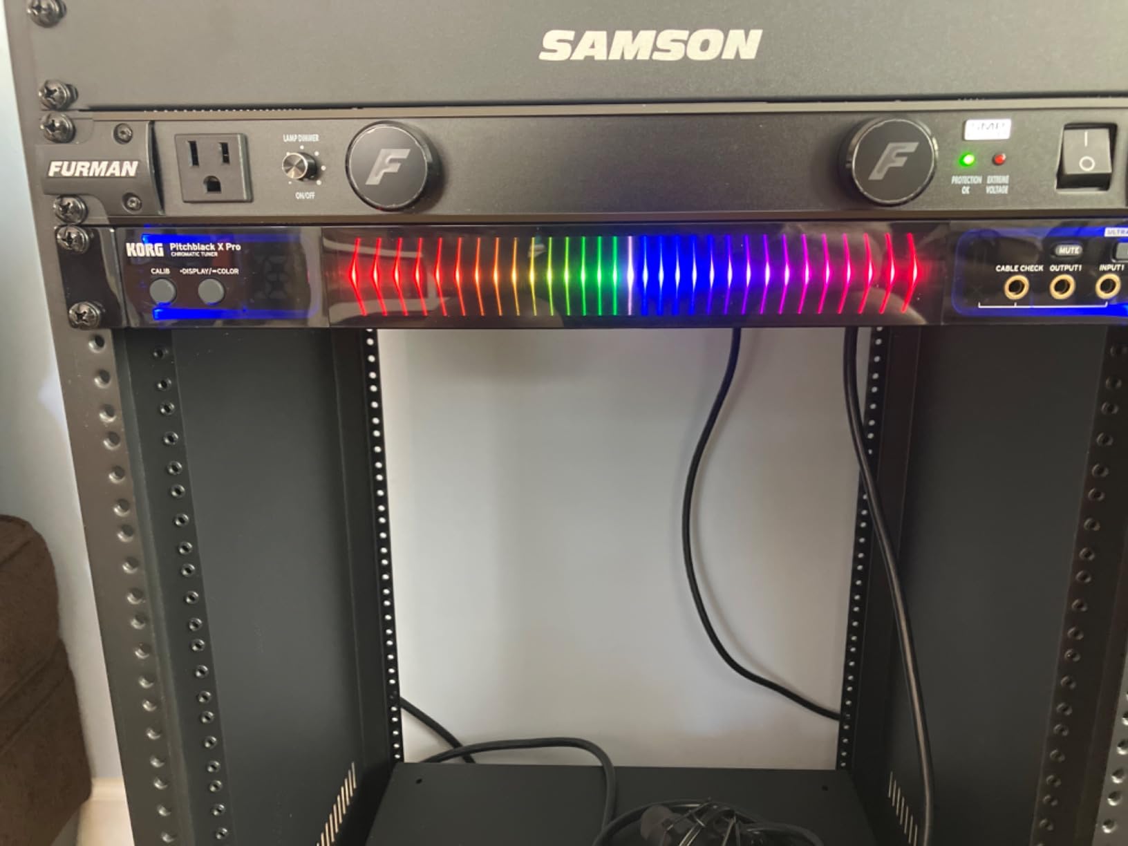Korg Pitchblack X Pro Chromatic Rack-Mount Tuner customer photo 1
