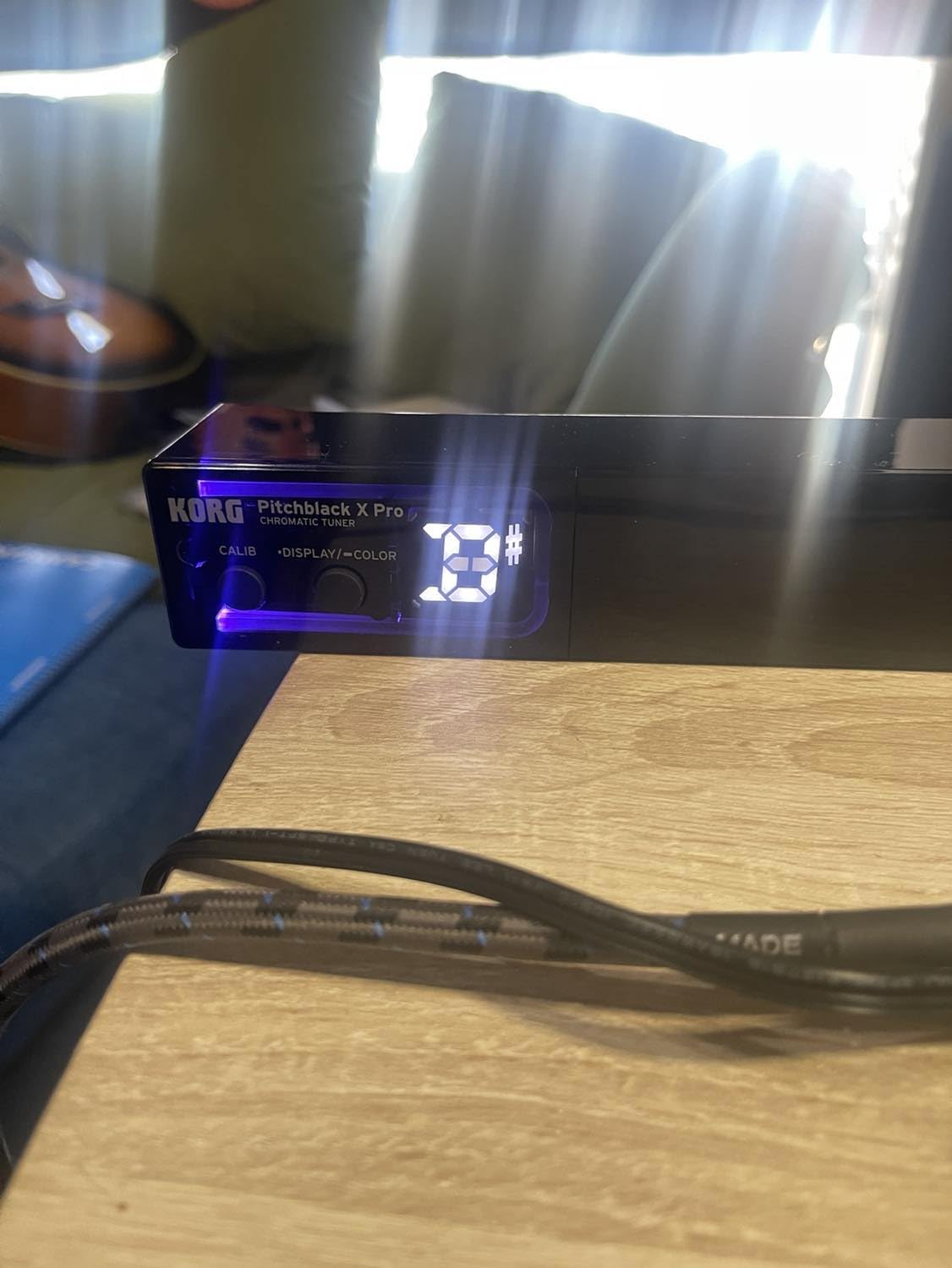 Korg Pitchblack X Pro Chromatic Rack-Mount Tuner customer photo 2
