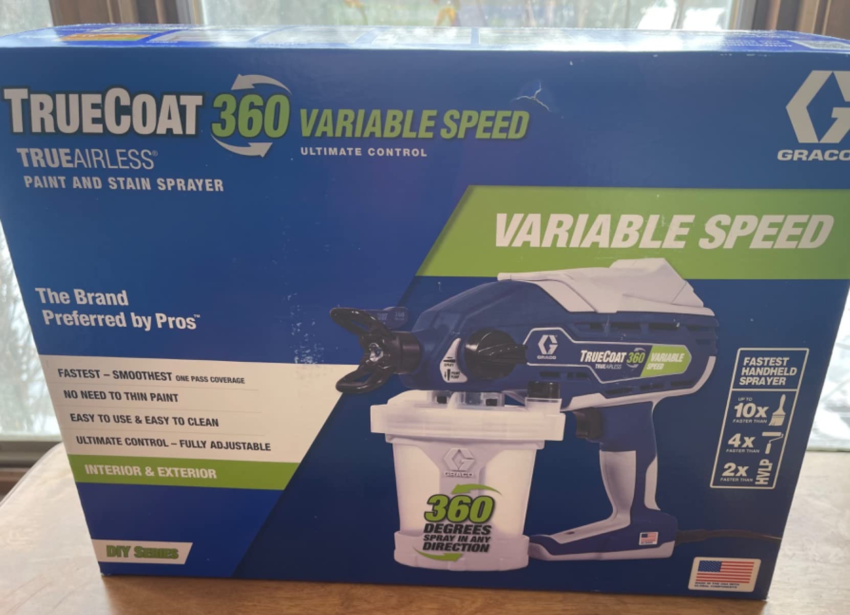 Graco 26D283 TrueCoat 360 Variable Speed Paint Sprayer customer photo 2